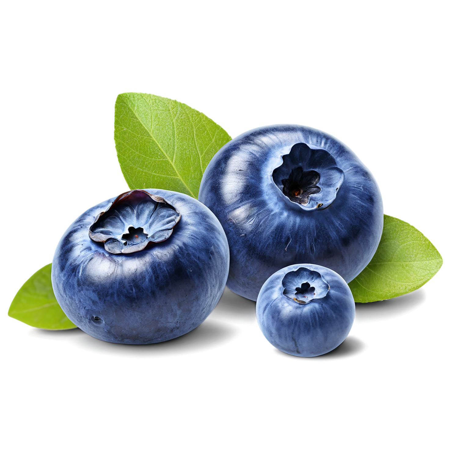 Blueberry fruit isolated on transparent background #511
