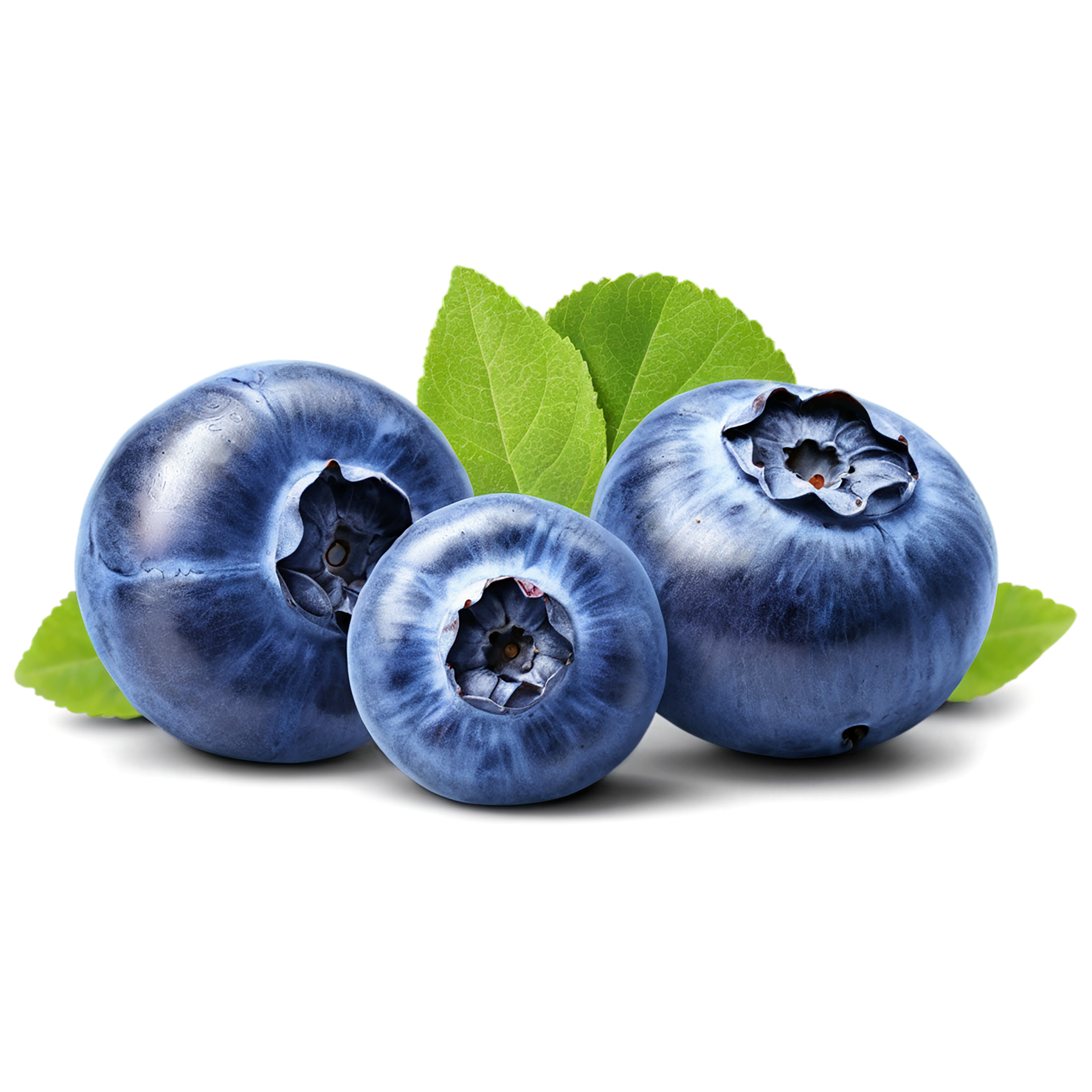 Blueberry fruit isolated on transparent background #514
