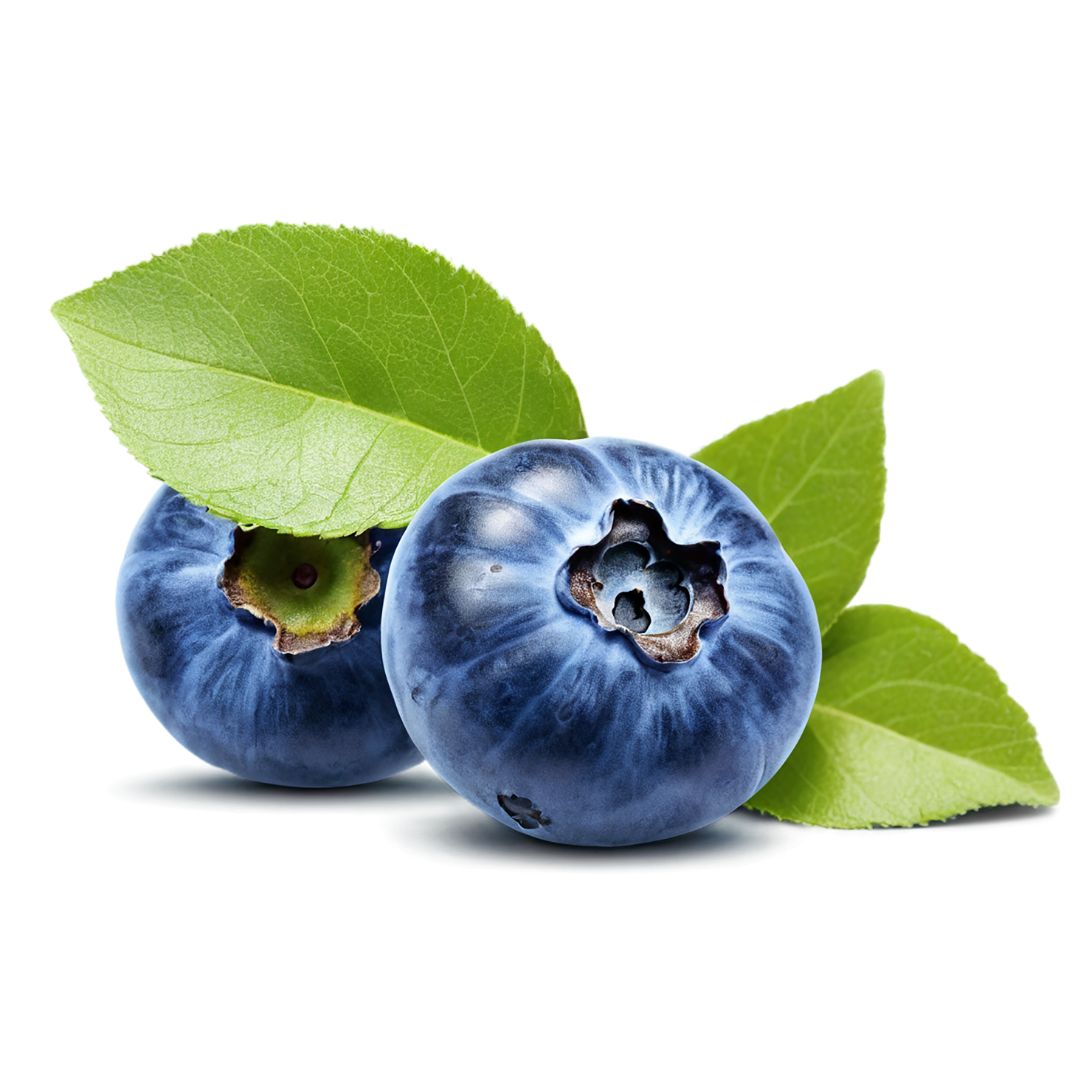 Blueberry fruit isolated on transparent background #531