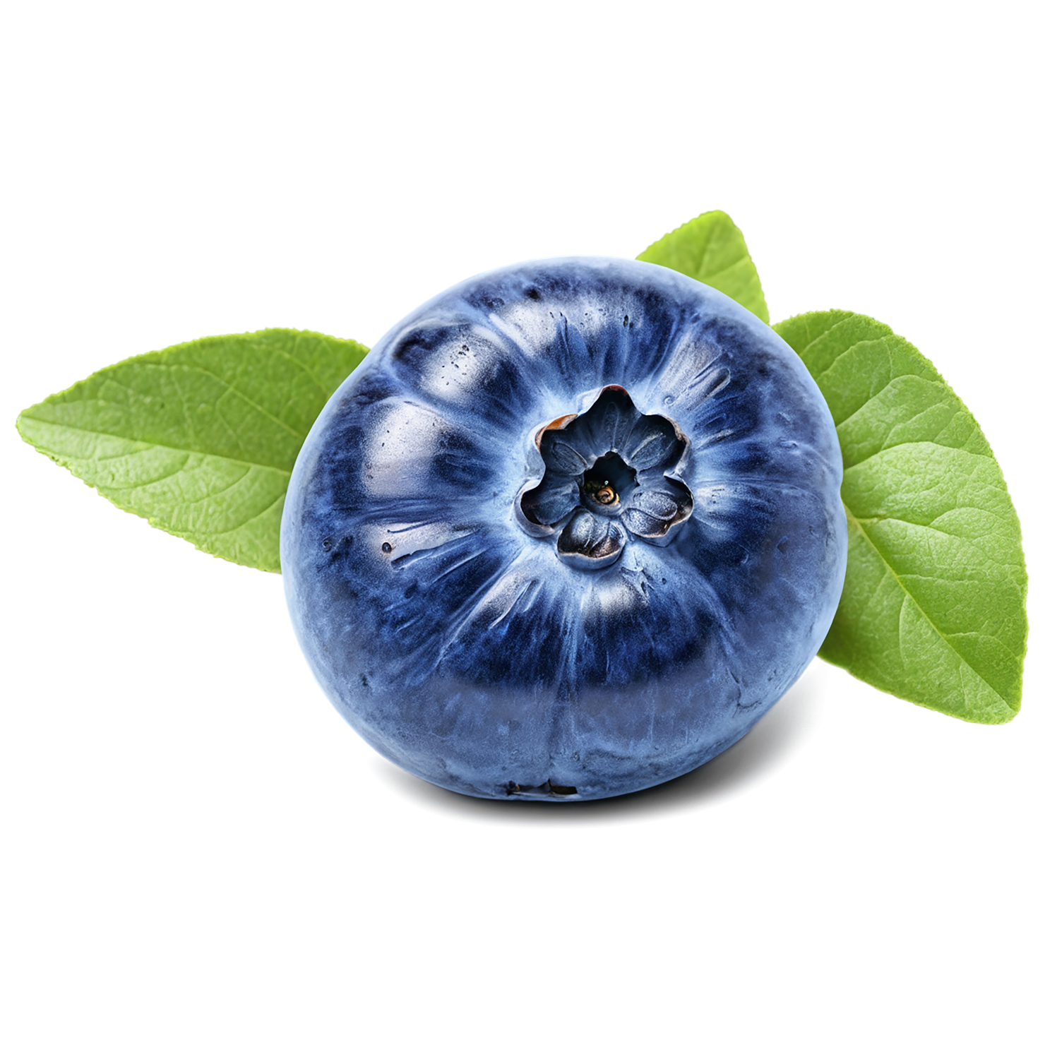 Blueberry fruit isolated on transparent background #549