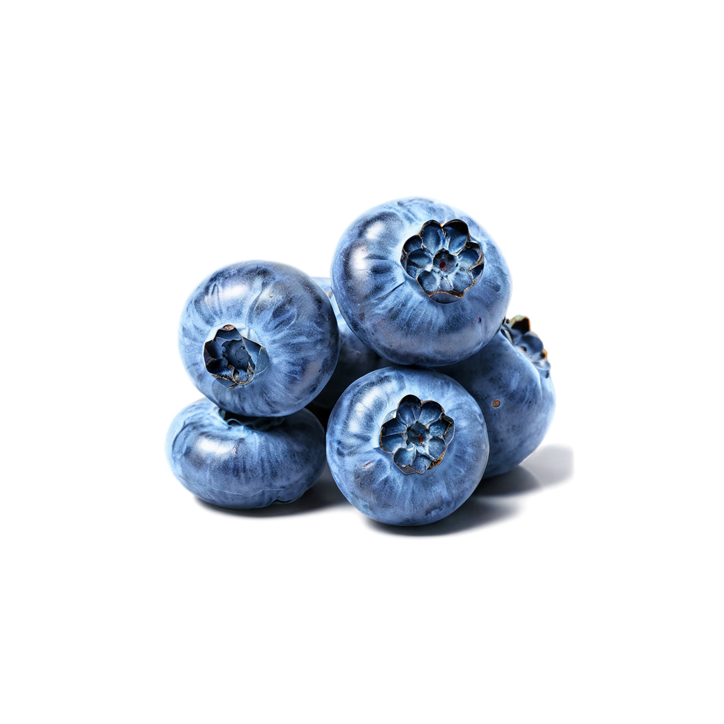 Blueberry fruit isolated on transparent background #570