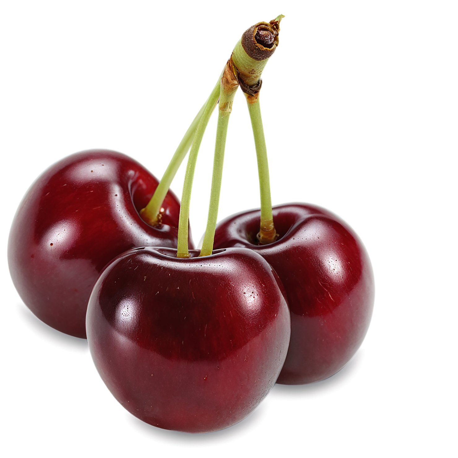 Cherry fruit isolated on transparent background #593