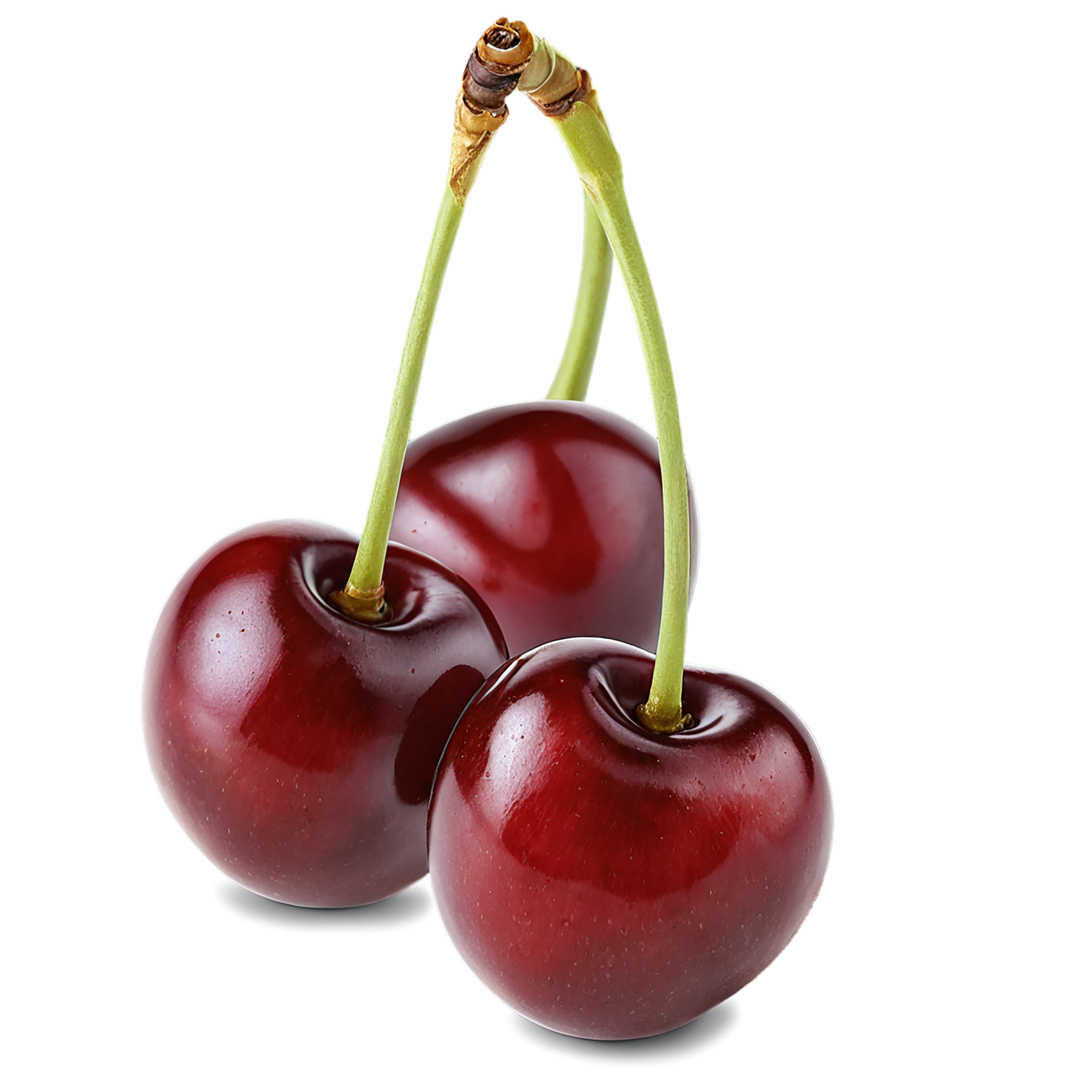 Cherry fruit isolated on transparent background #616