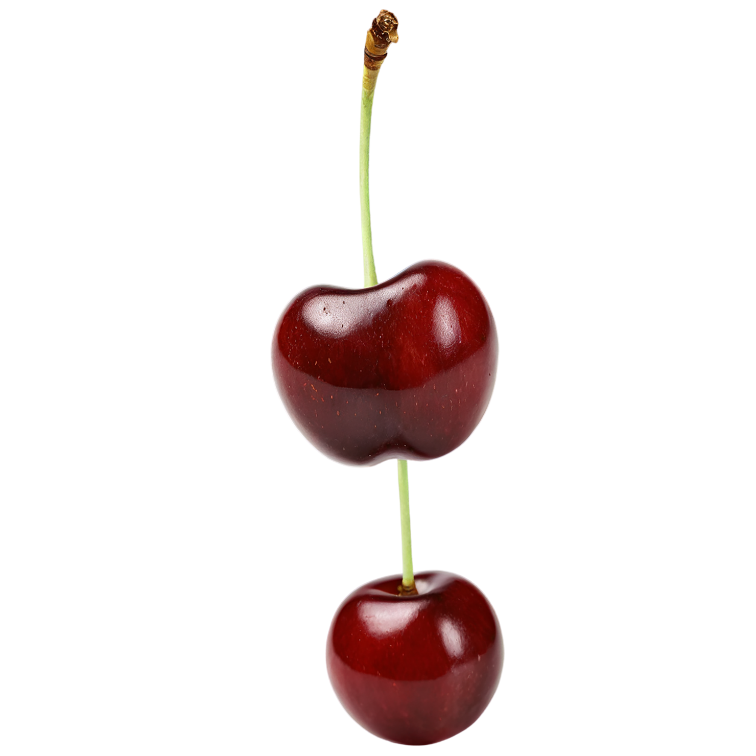 Cherry fruit isolated on transparent background #625