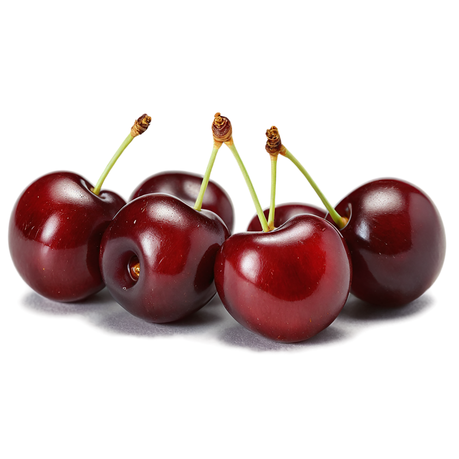 Cherry fruit isolated on transparent background #628