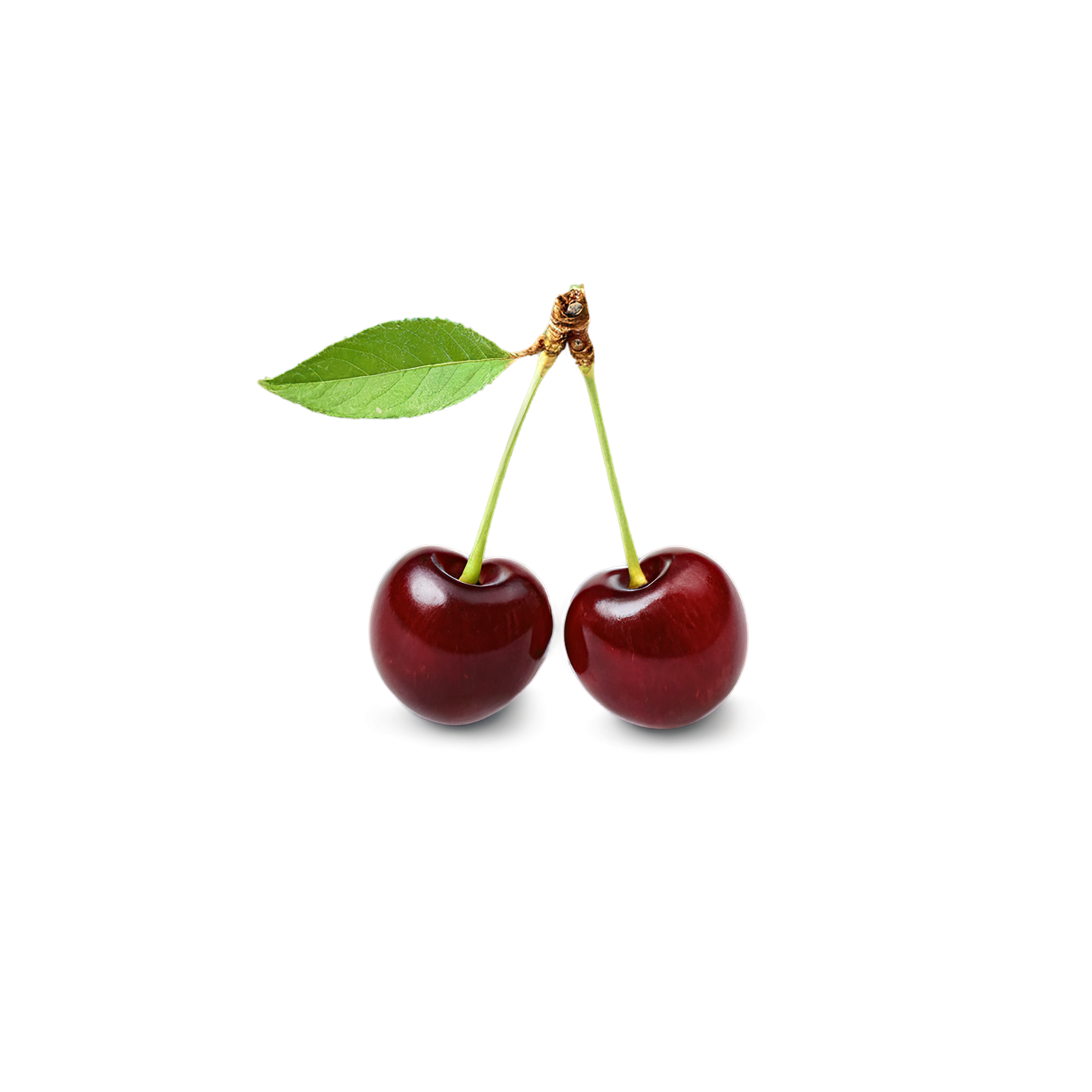 Cherry fruit isolated on transparent background #629