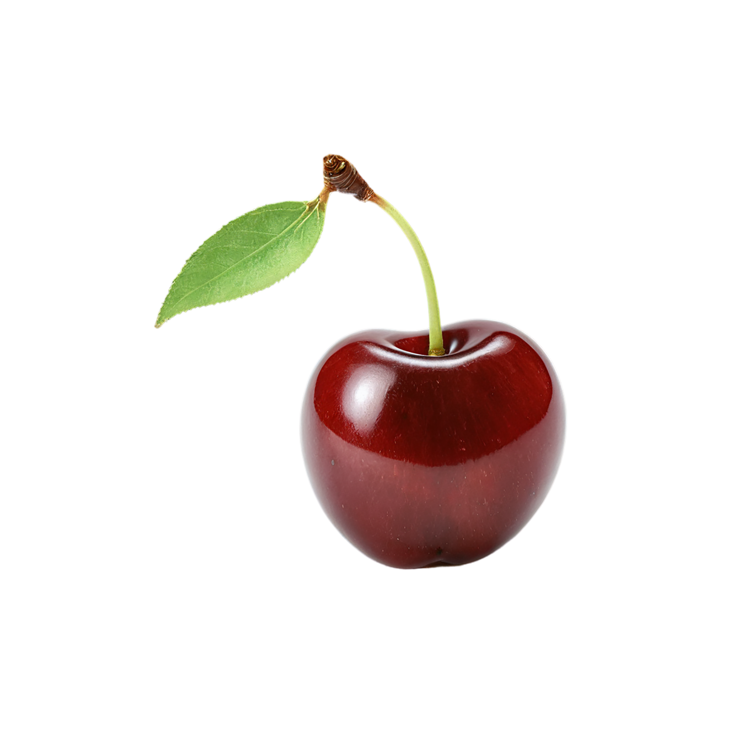 Cherry fruit isolated on transparent background #630