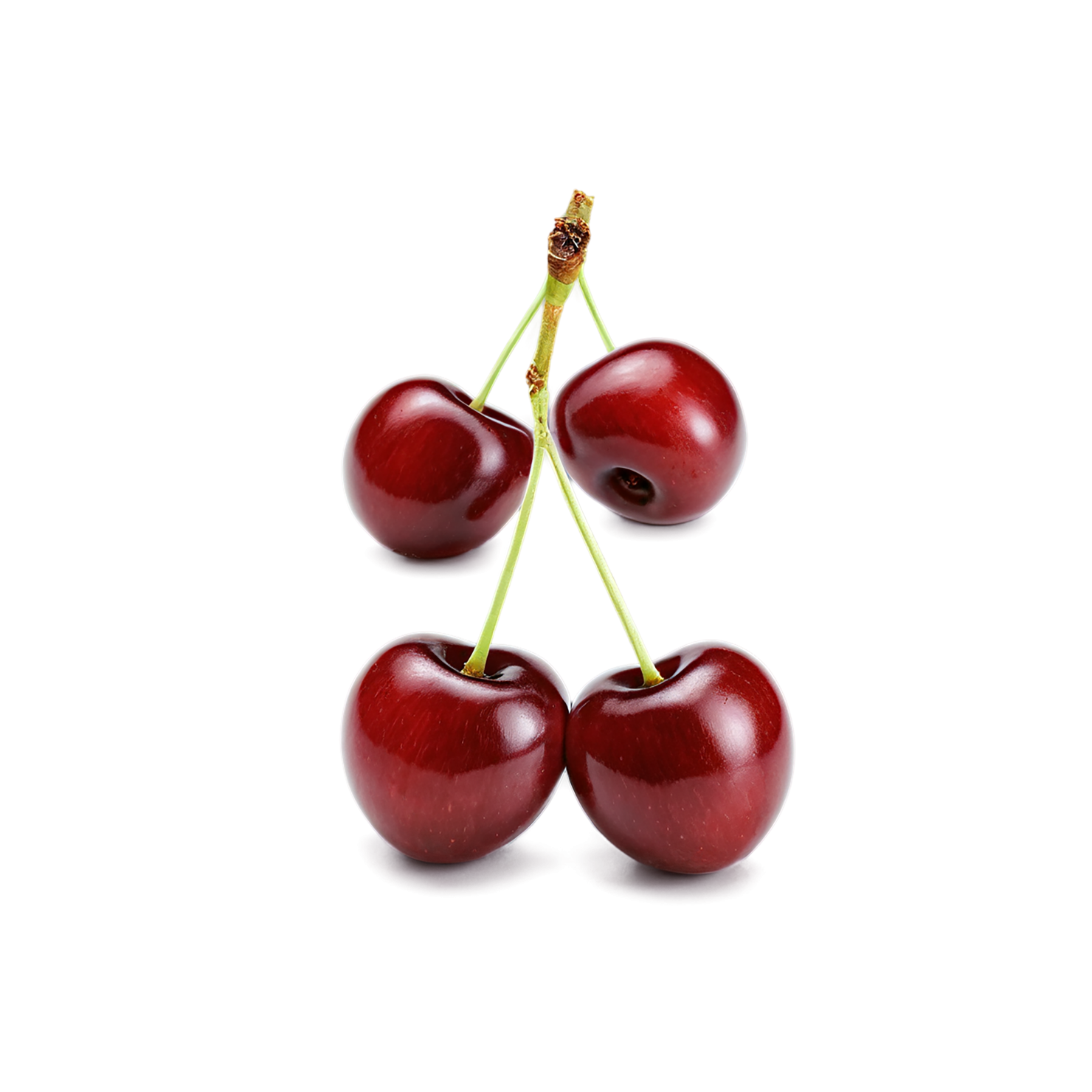 Cherry fruit isolated on transparent background #633