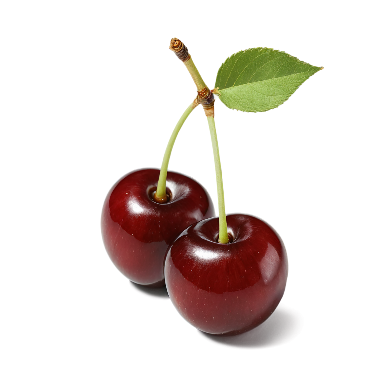 Cherry fruit isolated on transparent background #644