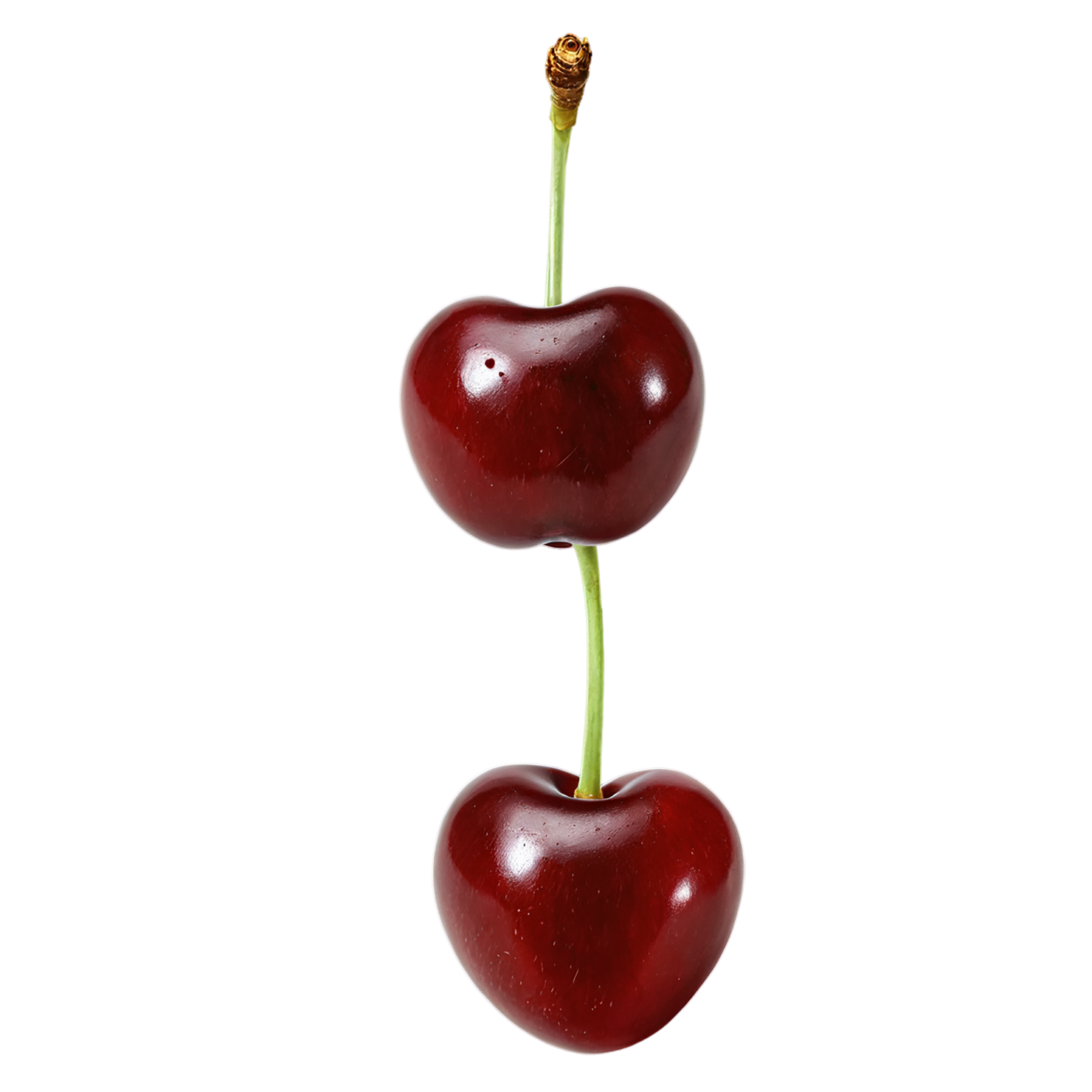 Cherry fruit isolated on transparent background #647