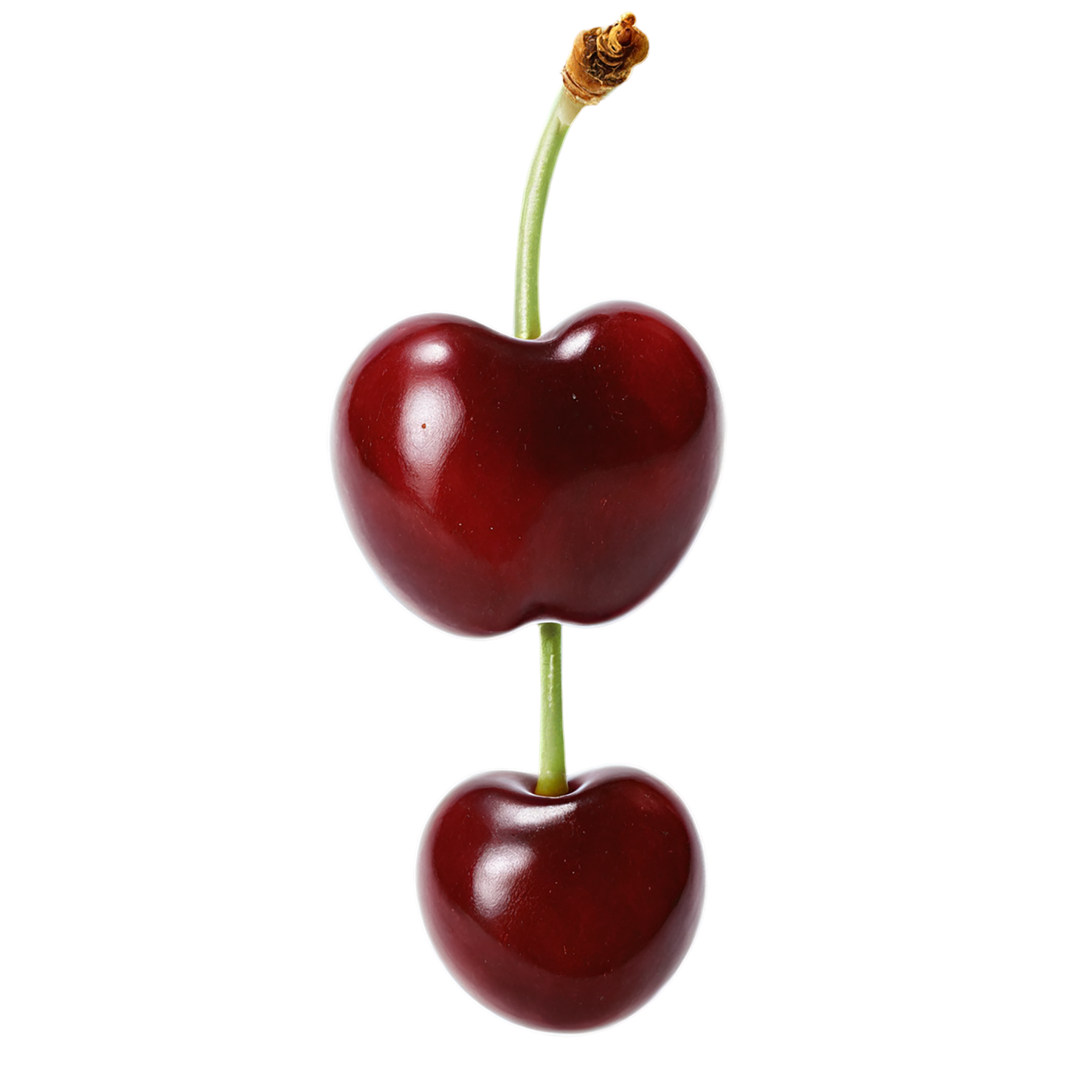 Cherry fruit isolated on transparent background #649