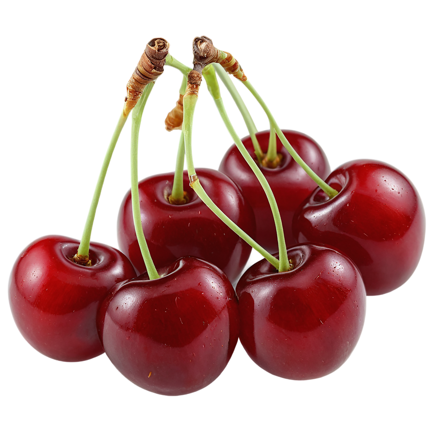 Cherry fruit isolated on transparent background #650
