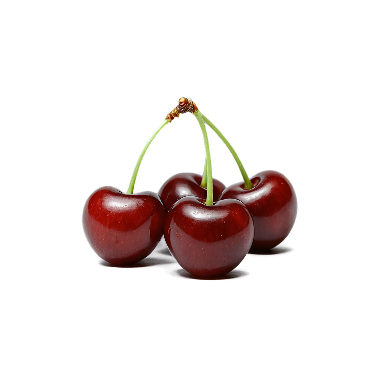 Cherry fruit isolated on transparent background #653