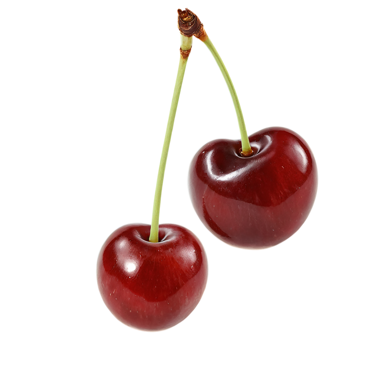 Cherry fruit isolated on transparent background #659