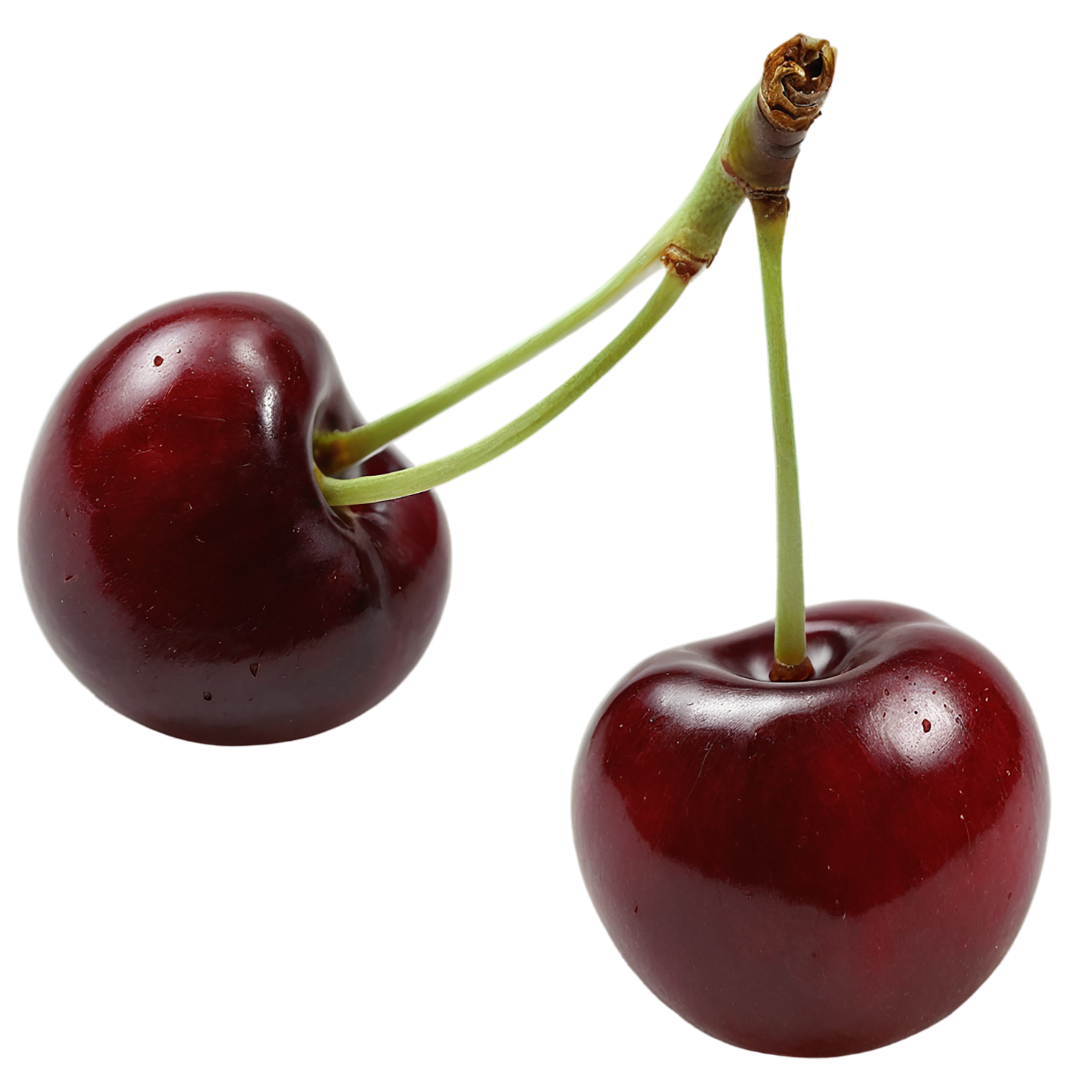 Cherry fruit isolated on transparent background #669