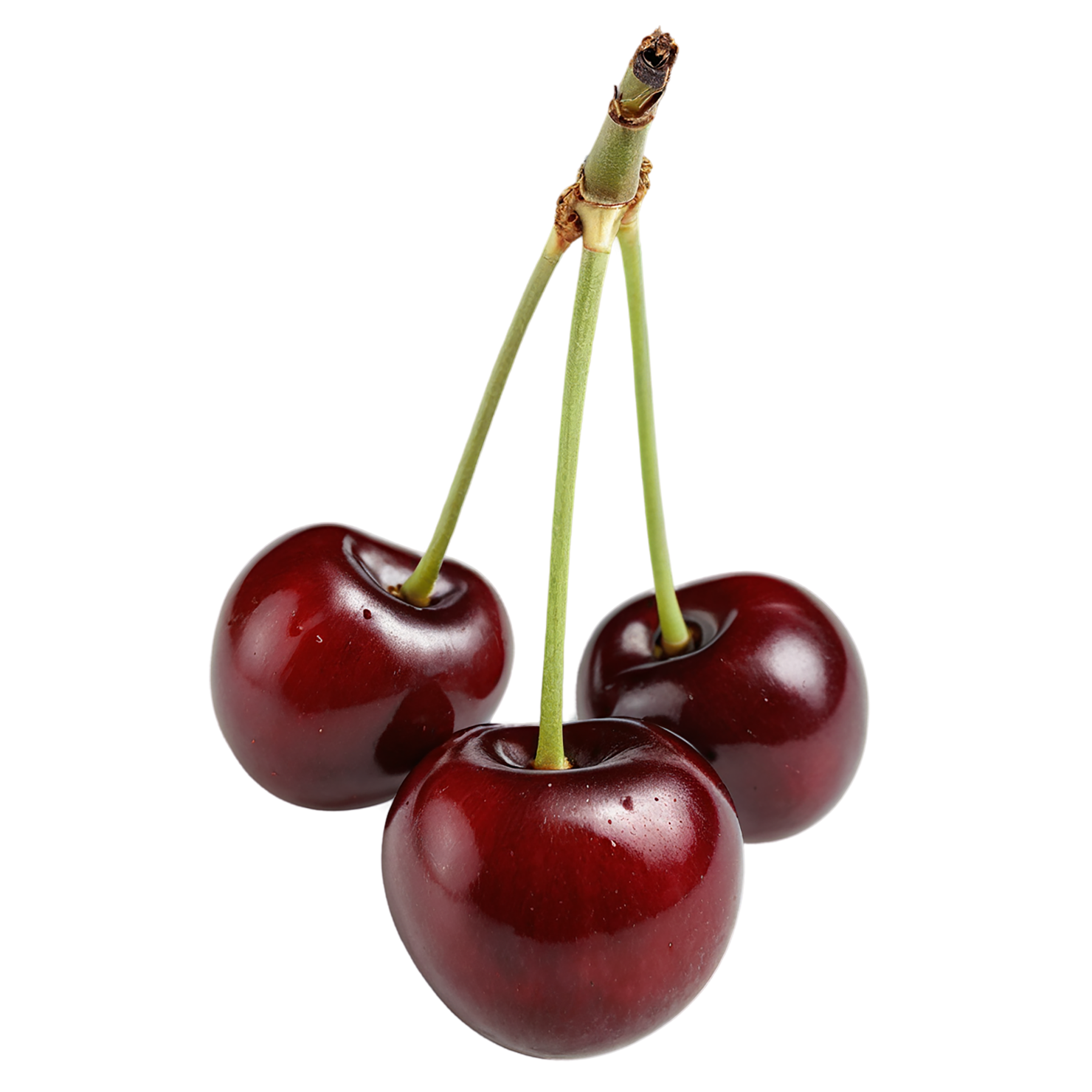 Cherry fruit isolated on transparent background #670