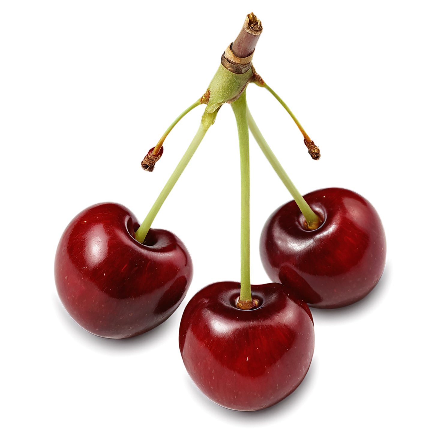 Cherry fruit isolated on transparent background #684