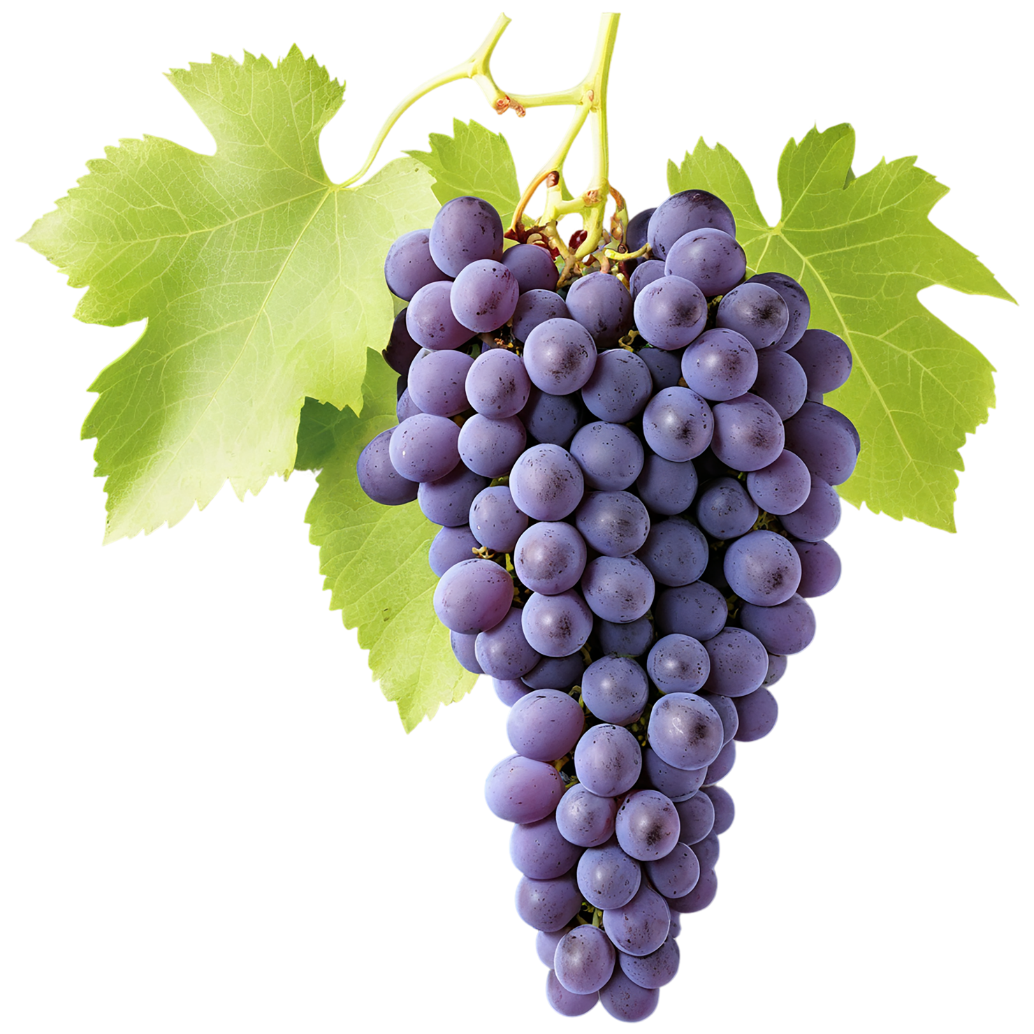 Grapes fruit isolated on transparent background #692