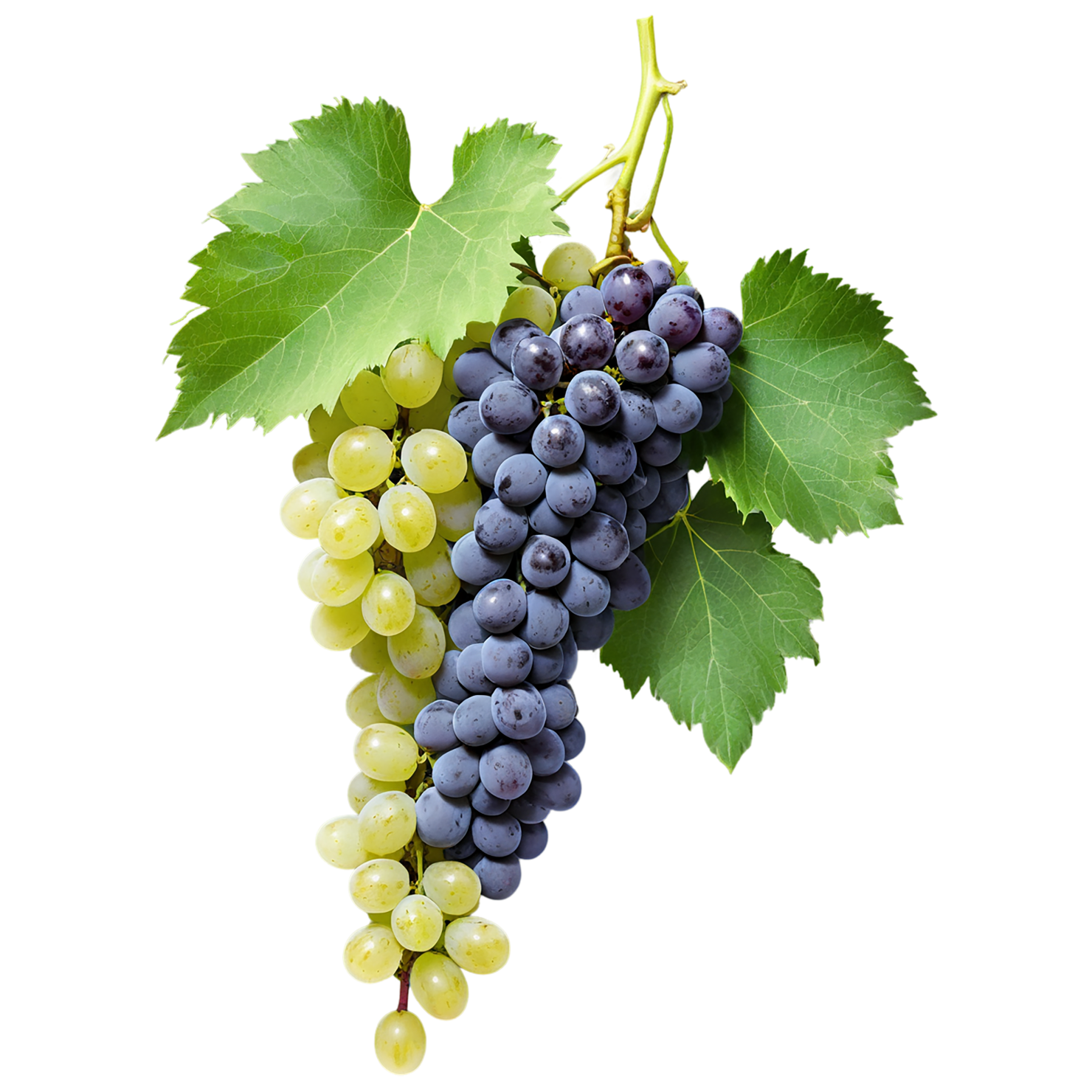 Grapes fruit isolated on transparent background #697