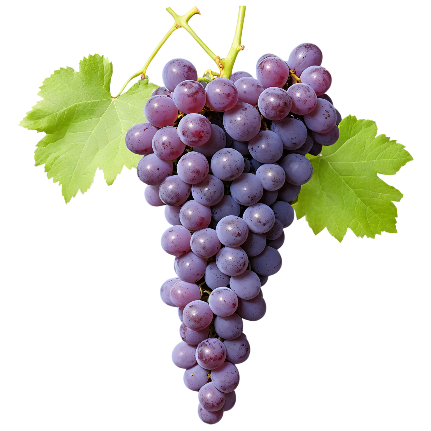 Grapes fruit isolated on transparent background #702