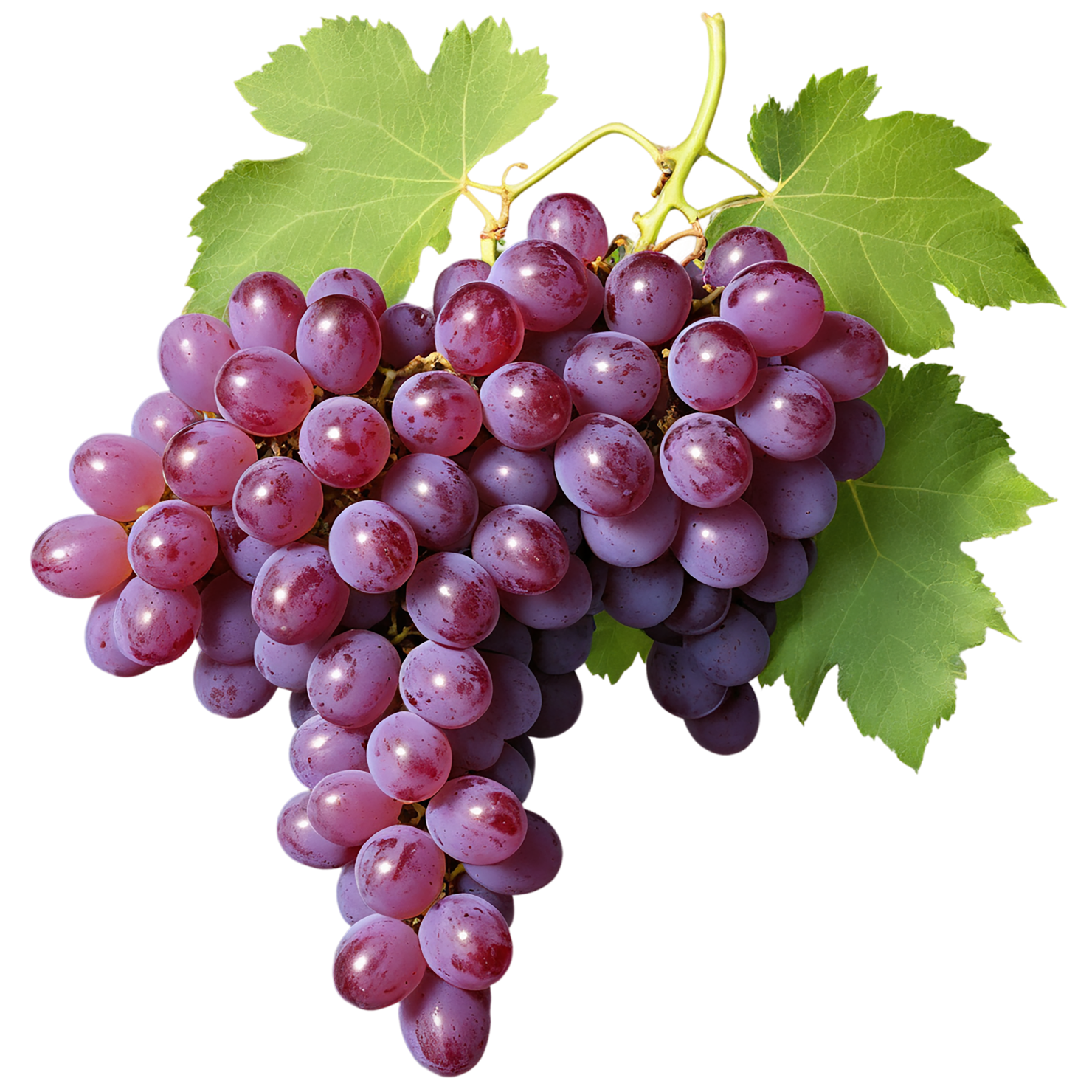 Grapes fruit isolated on transparent background #705