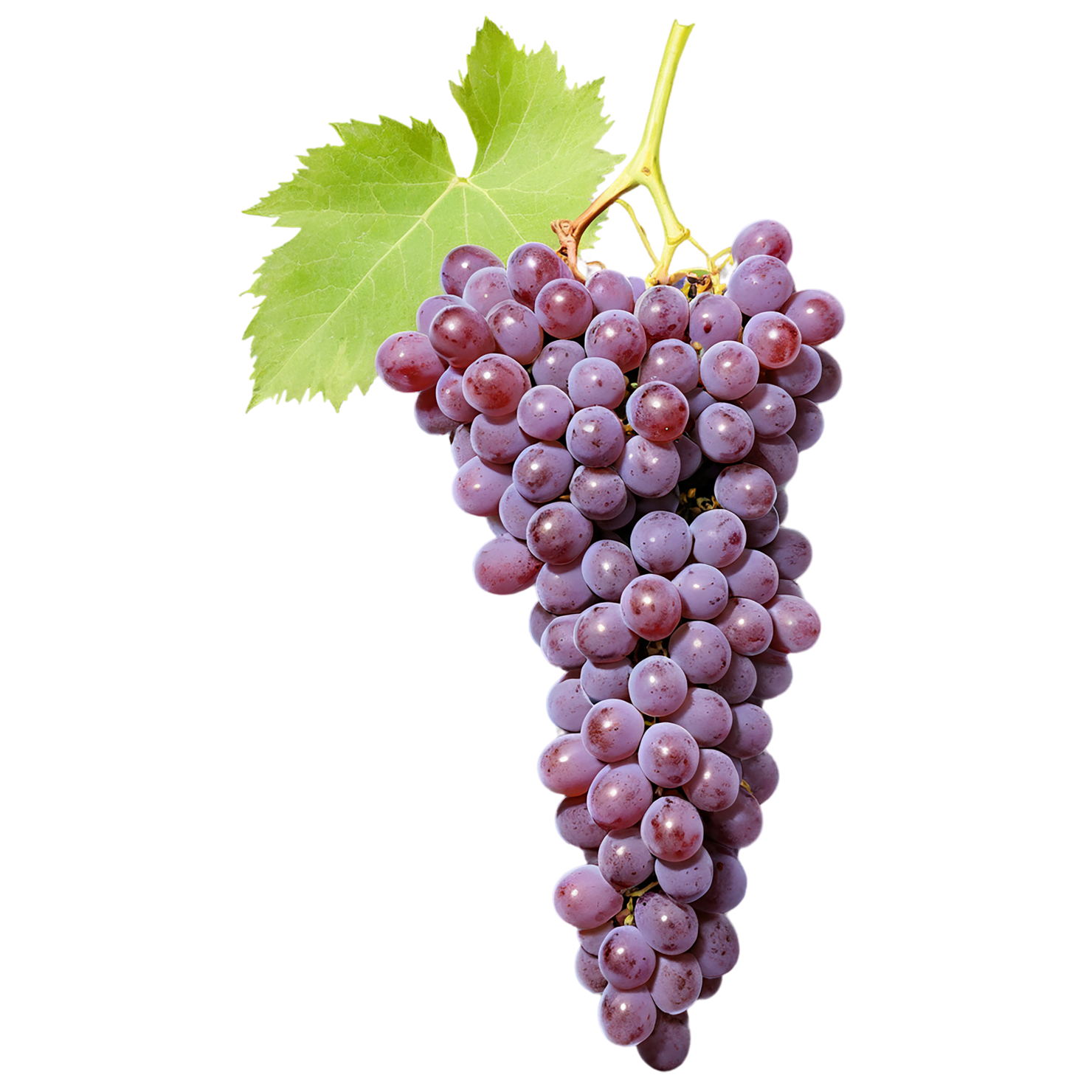 Grapes fruit isolated on transparent background #711