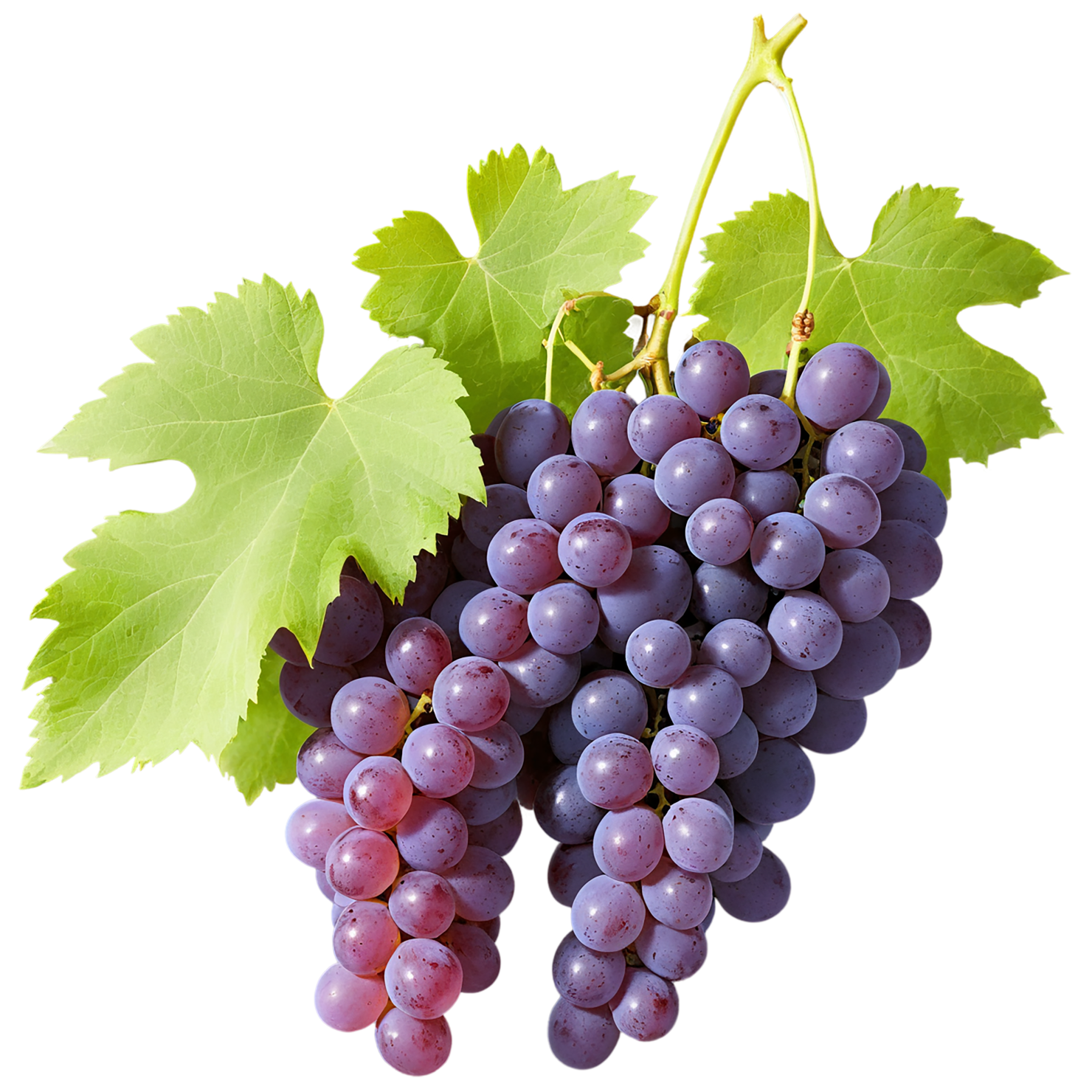 Grapes fruit isolated on transparent background #731