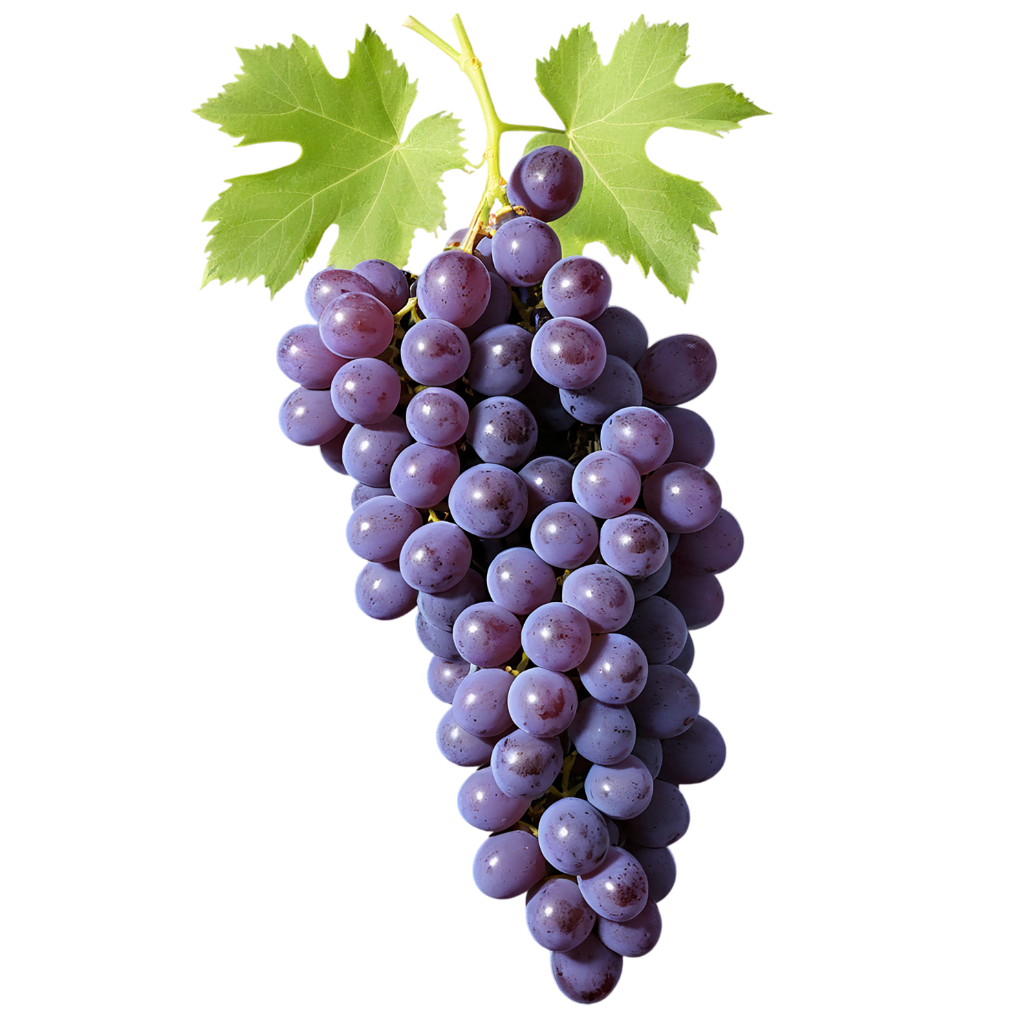 Grapes fruit isolated on transparent background #733