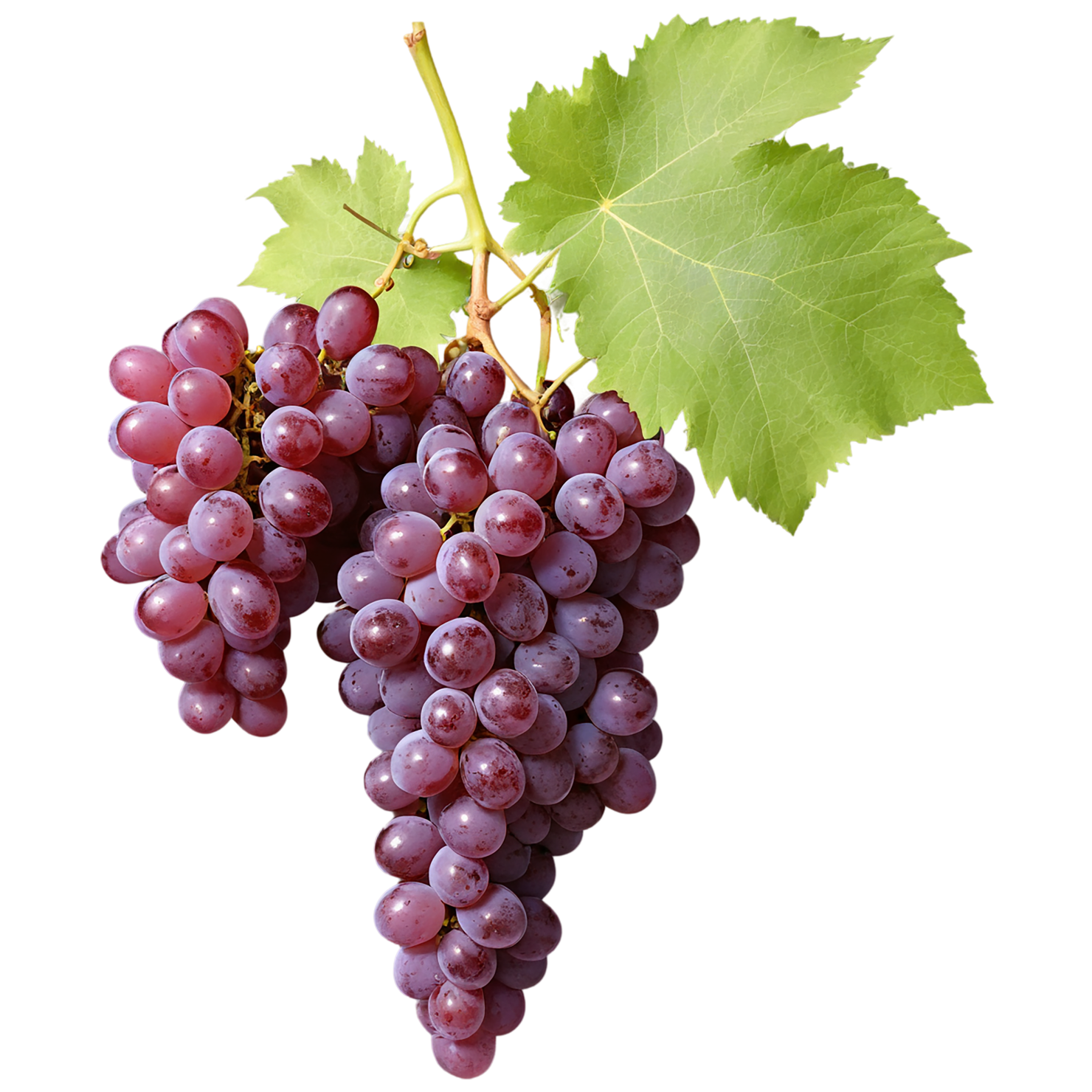 Grapes fruit isolated on transparent background #755
