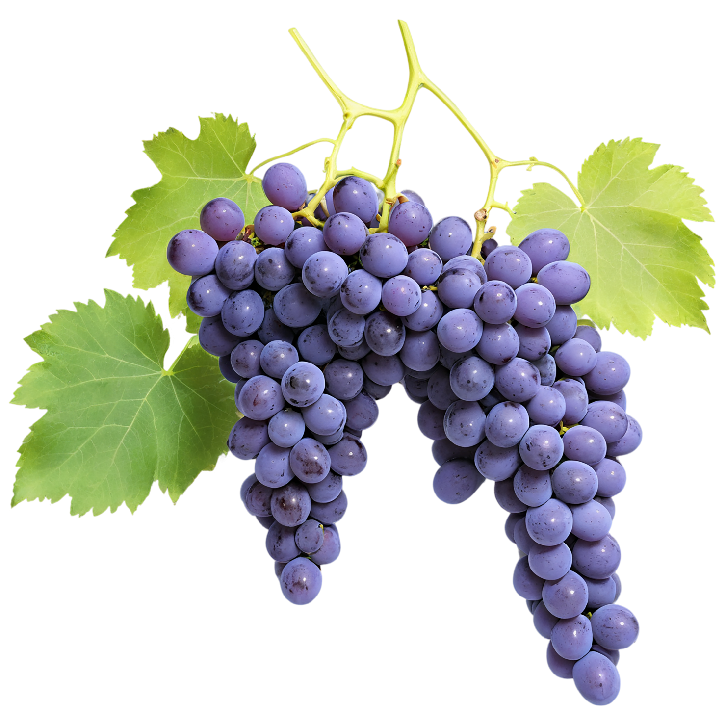 Grapes fruit isolated on transparent background #756