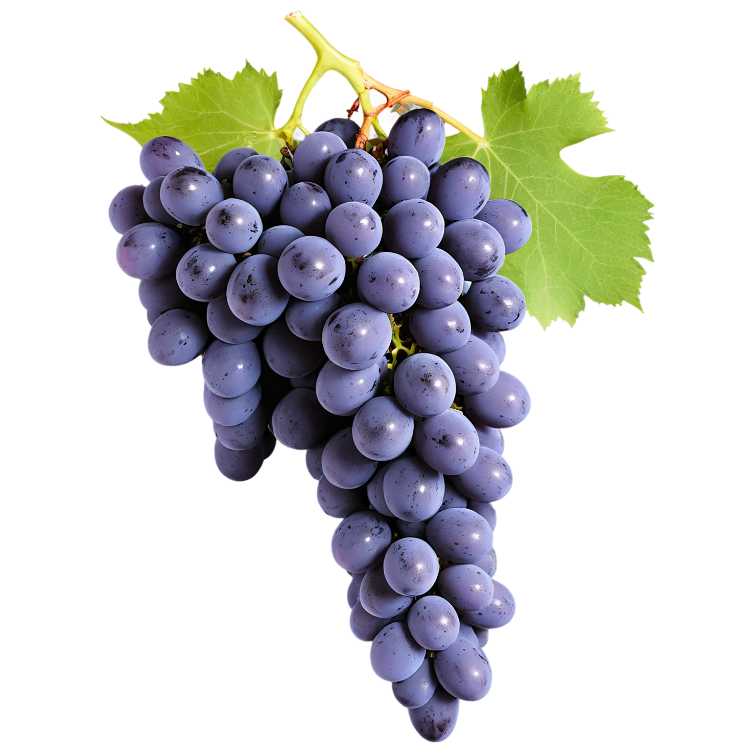 Grapes fruit isolated on transparent background #763