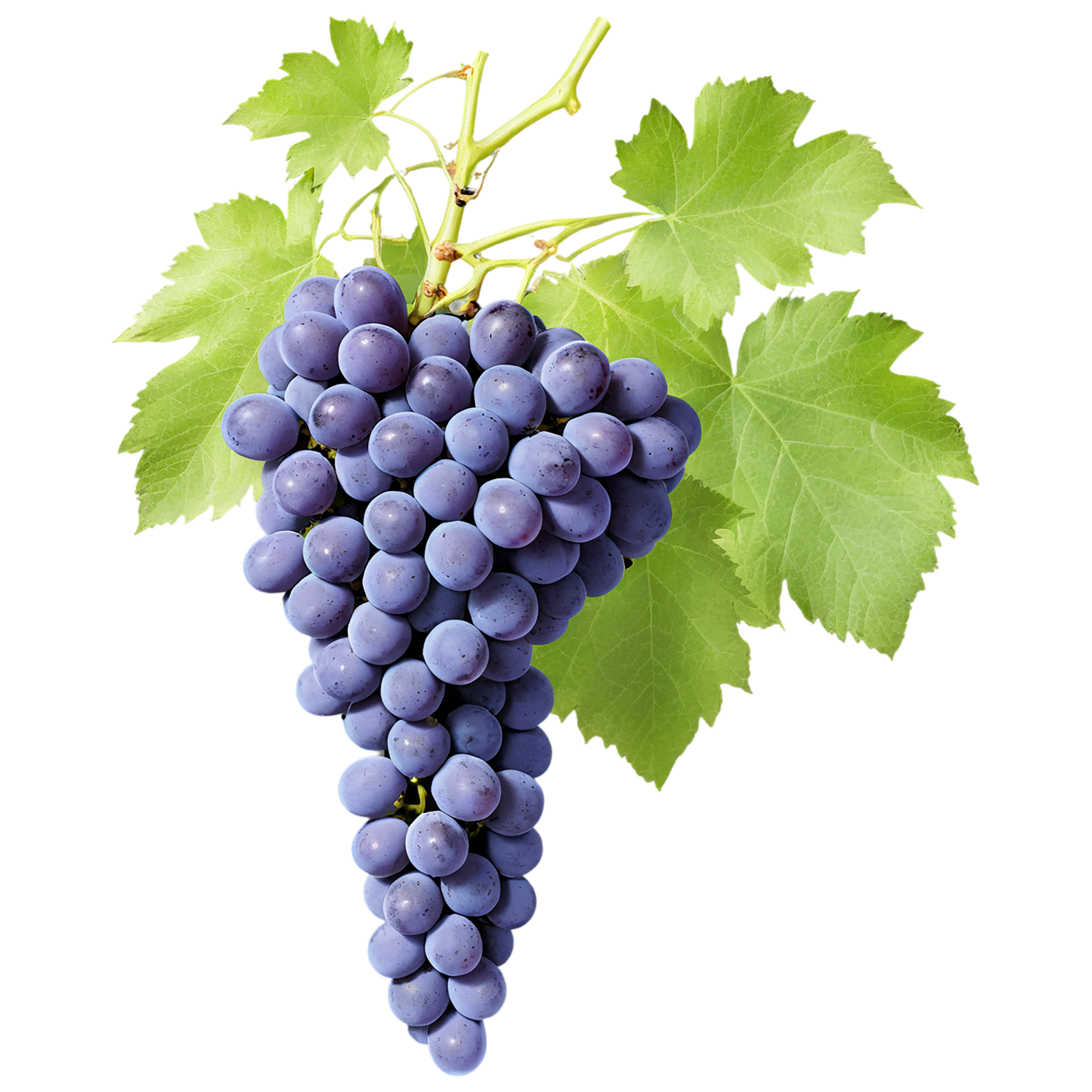 Grapes fruit isolated on transparent background #771