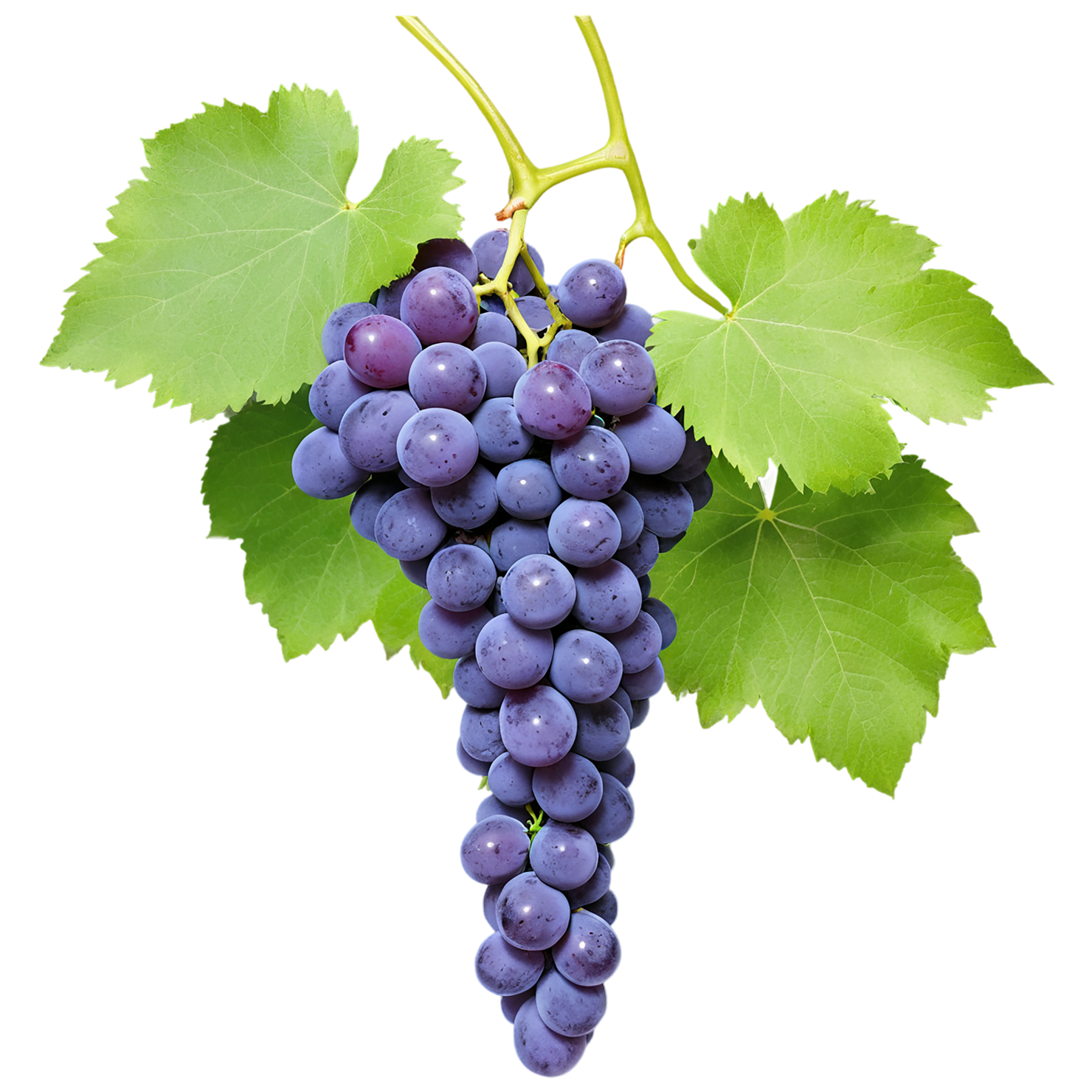 Grapes fruit isolated on transparent background #781