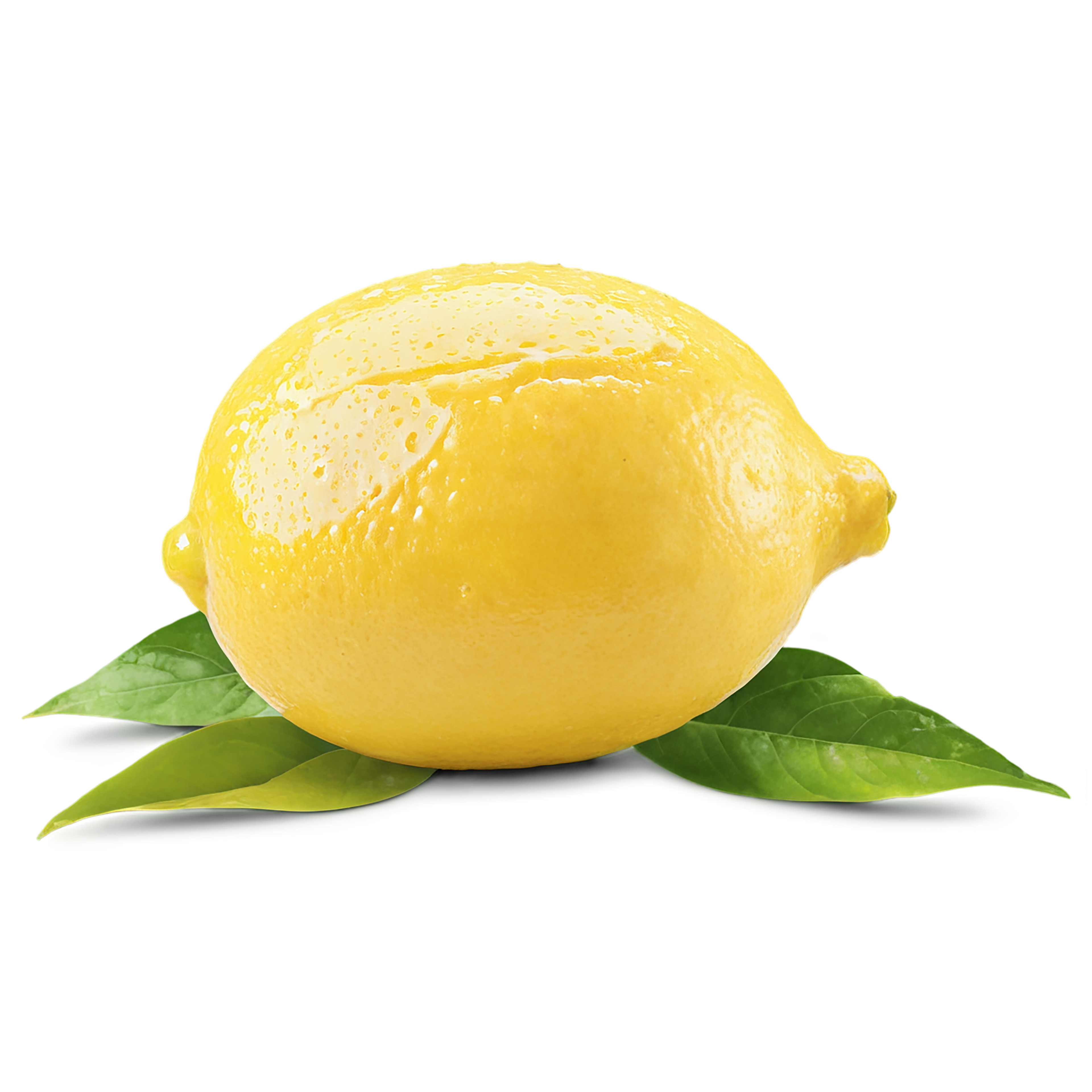 Lemon fruit isolated on transparent background #964