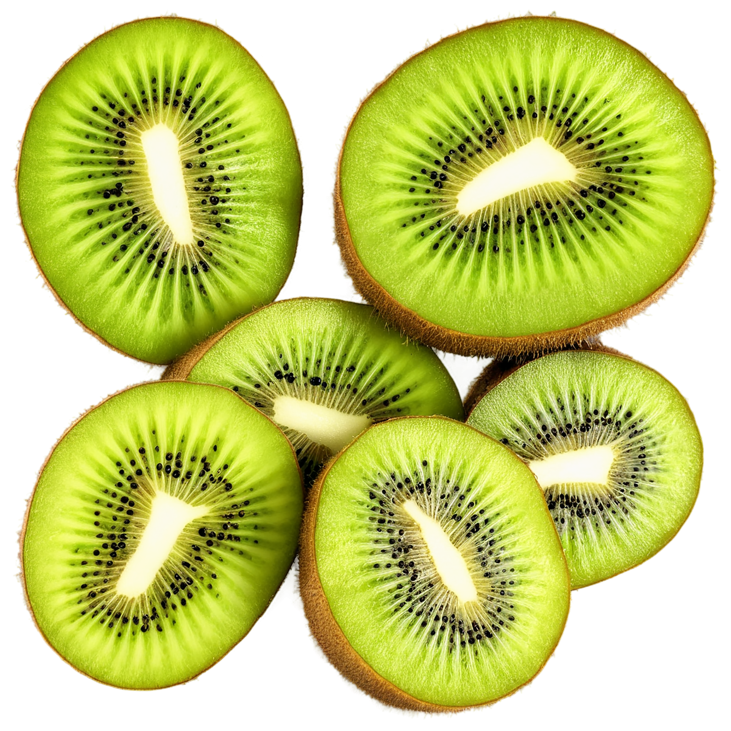 Kiwi fruit isolated on transparent background #830
