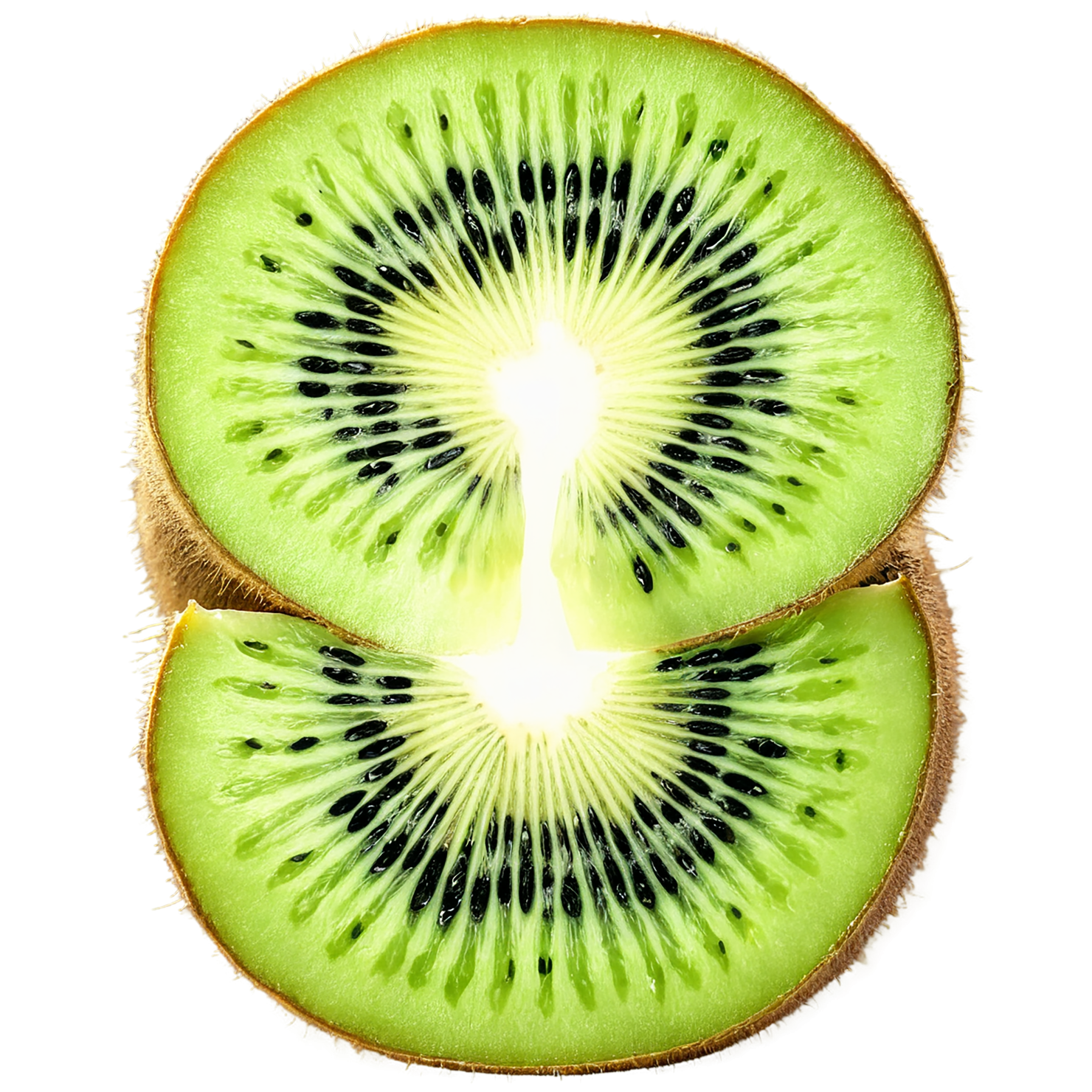 Kiwi fruit isolated on transparent background #860