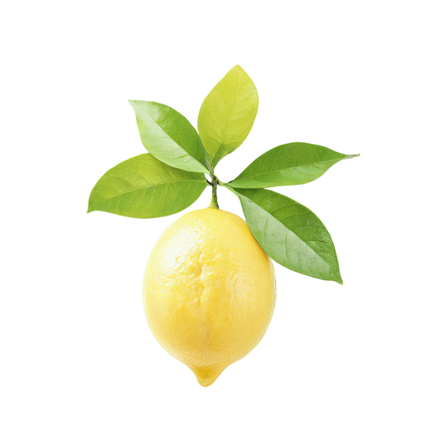 Lemon fruit isolated on transparent background #912