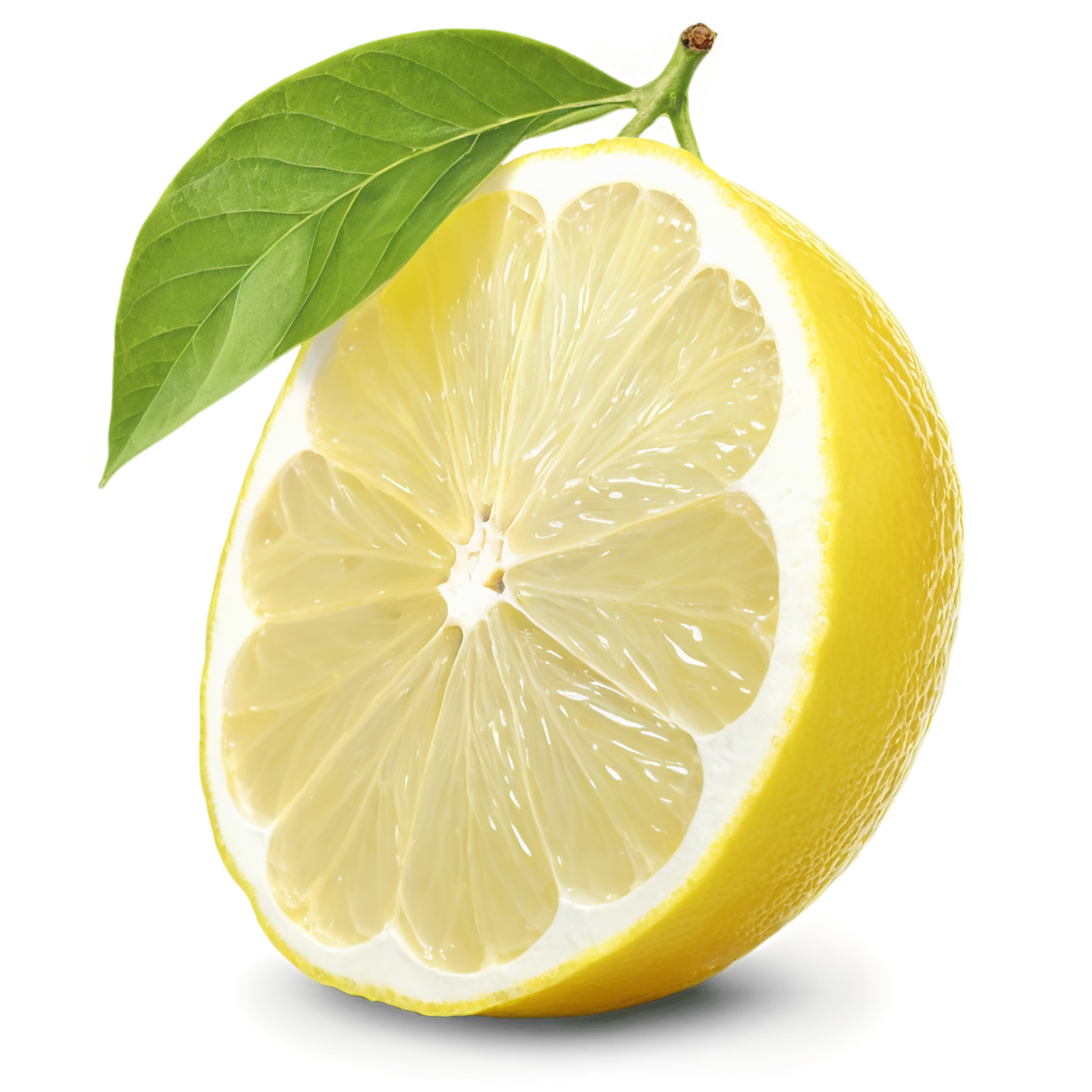 Lemon fruit isolated on transparent background #917