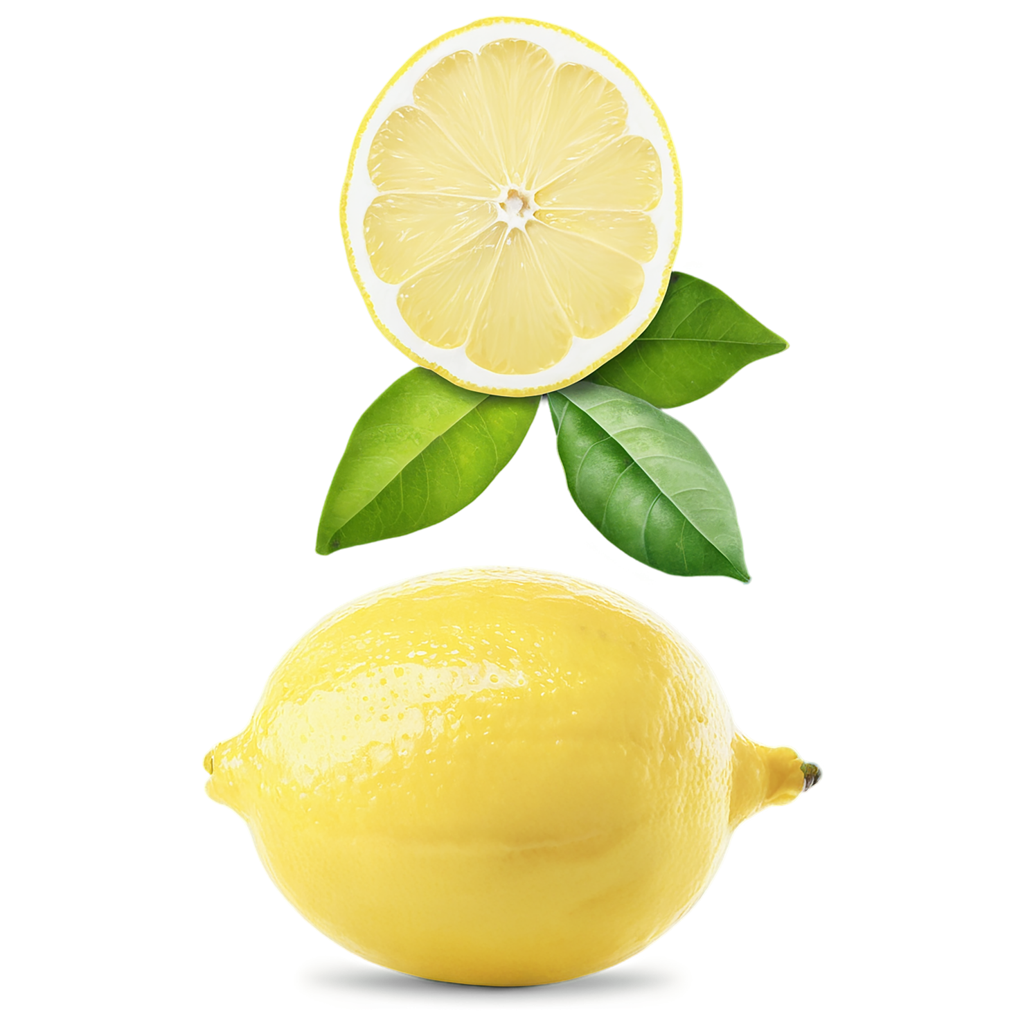Lemon fruit isolated on transparent background #918