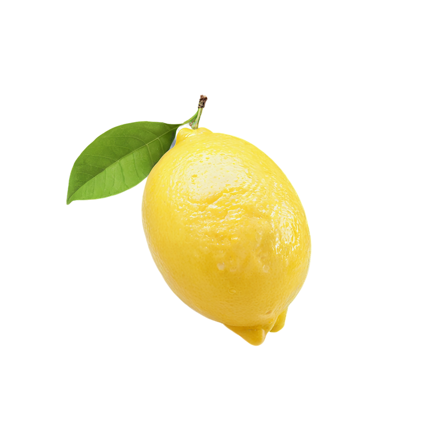 Lemon fruit isolated on transparent background #925