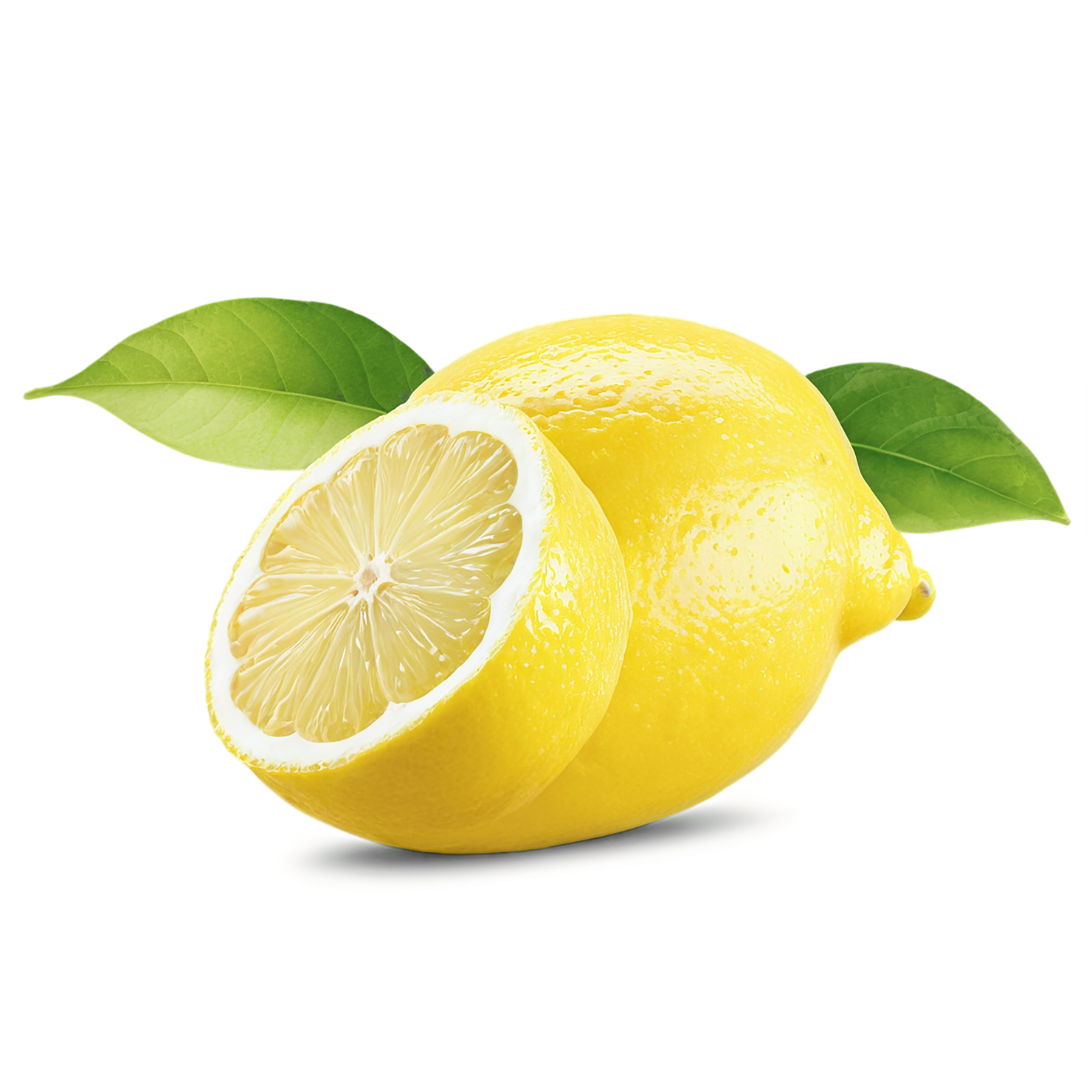 Lemon fruit isolated on transparent background #928