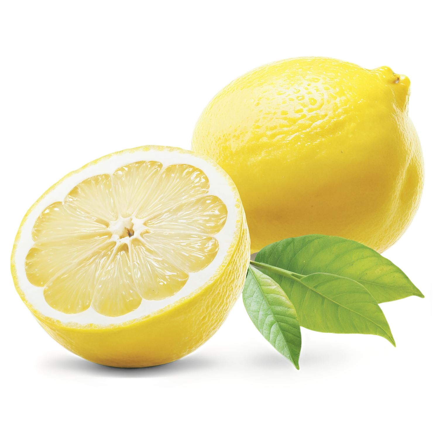Lemon fruit isolated on transparent background #937