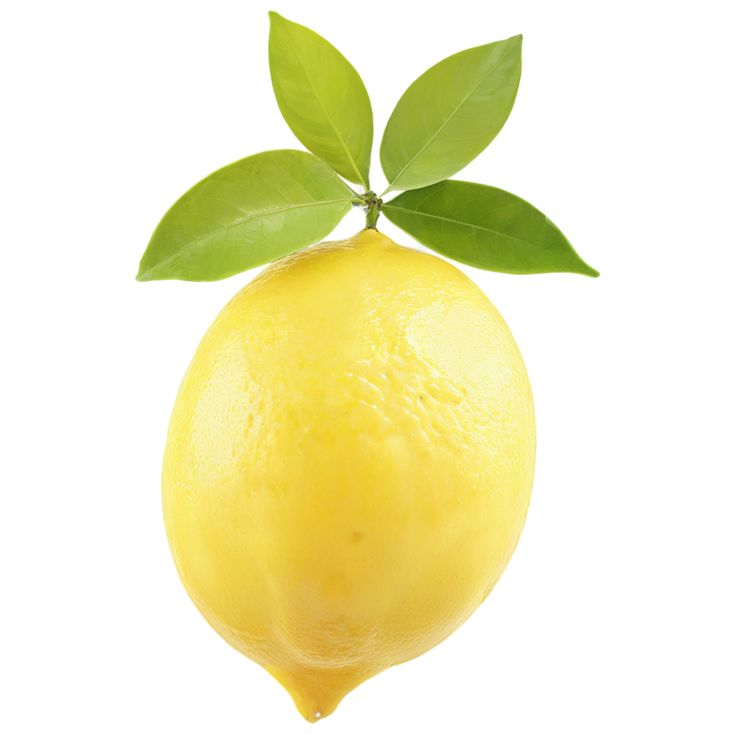 Lemon fruit isolated on transparent background #942