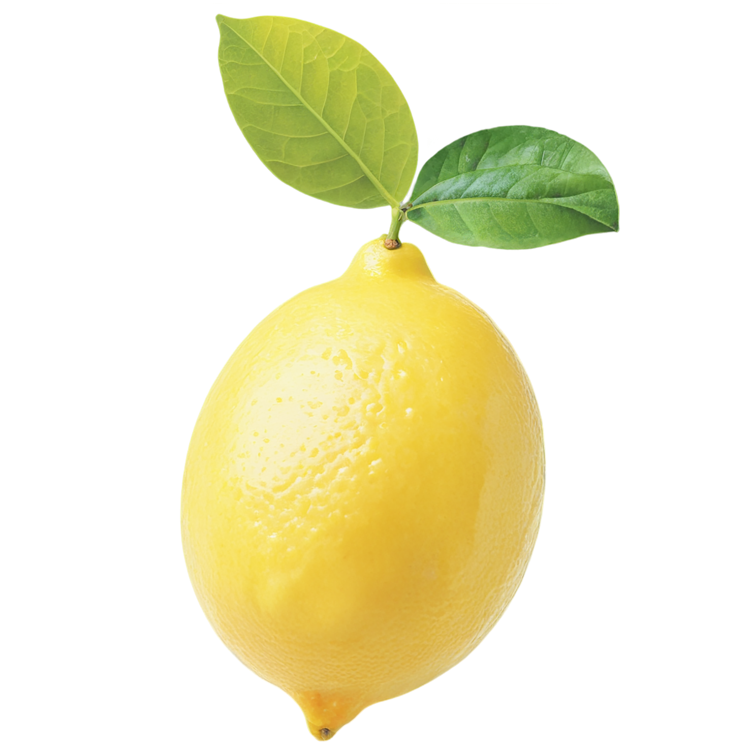 Lemon fruit isolated on transparent background #943
