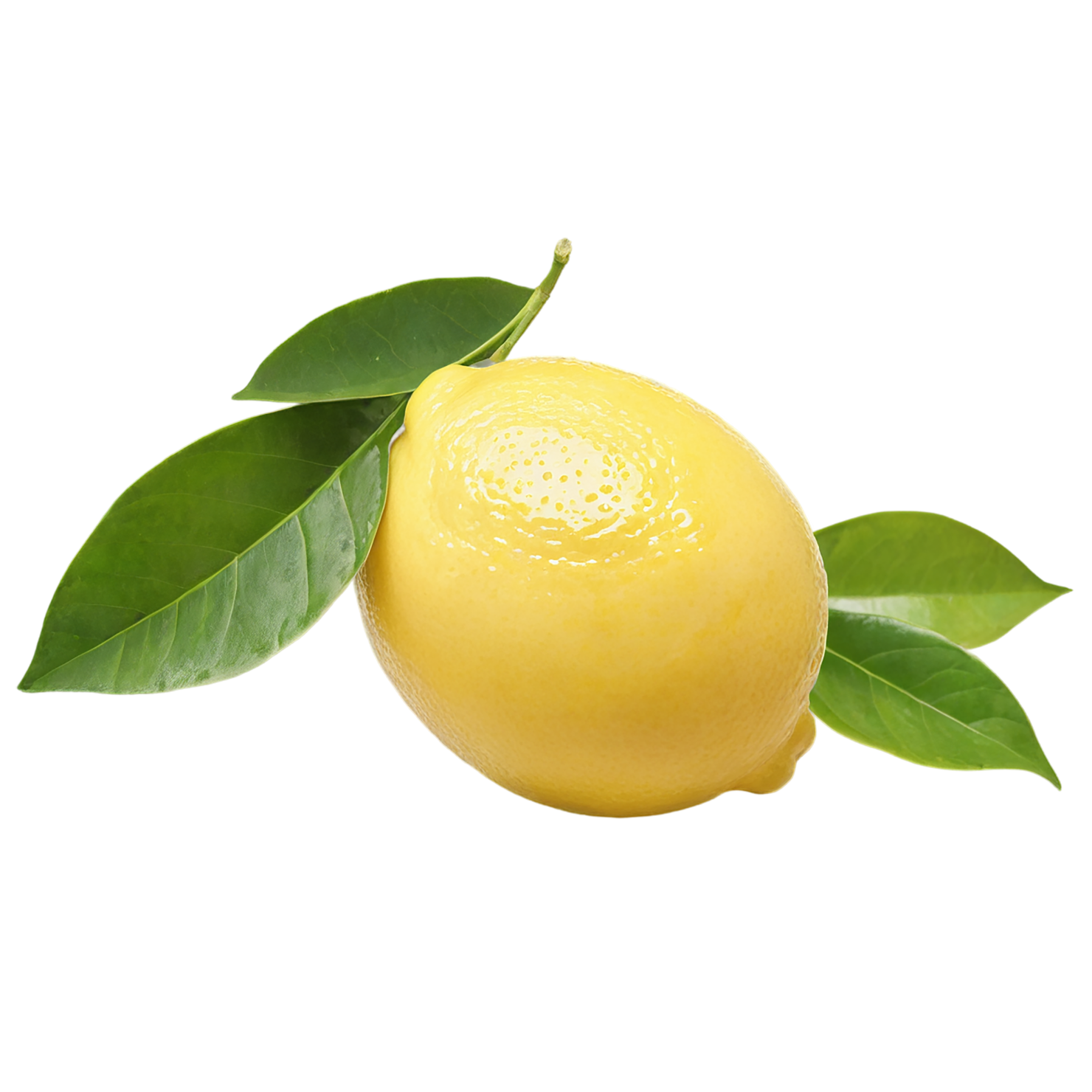 Lemon fruit isolated on transparent background #959