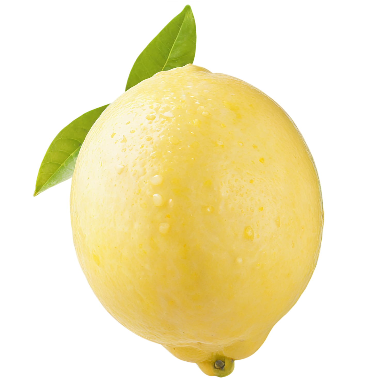 Lemon fruit isolated on transparent background #965