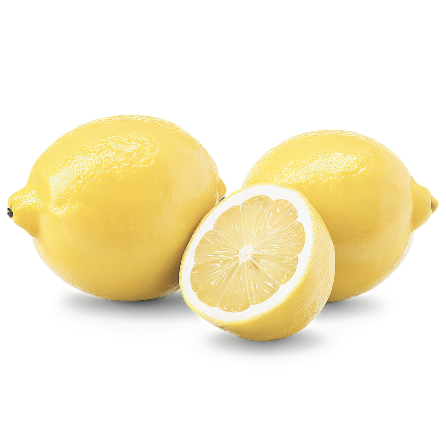 Lemon fruit isolated on transparent background #984