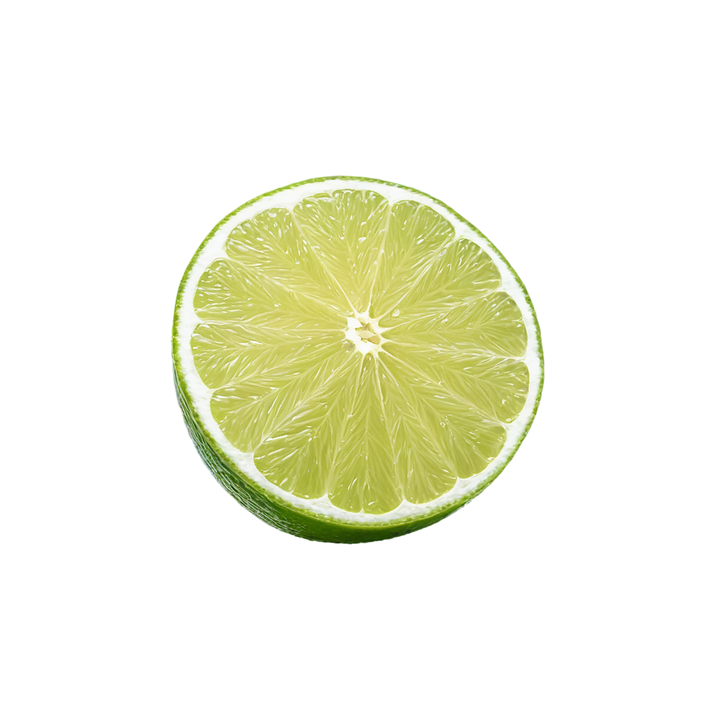 Lime fruit isolated on transparent background #1004