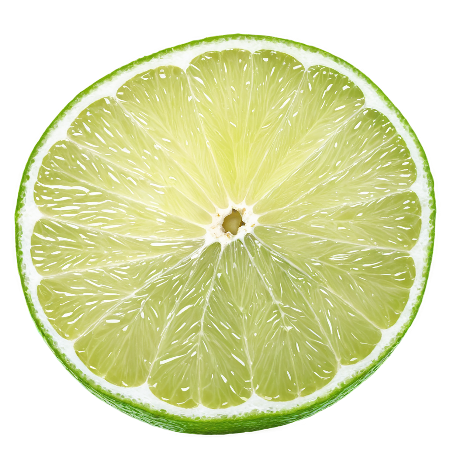 Lime fruit isolated on transparent background #1014