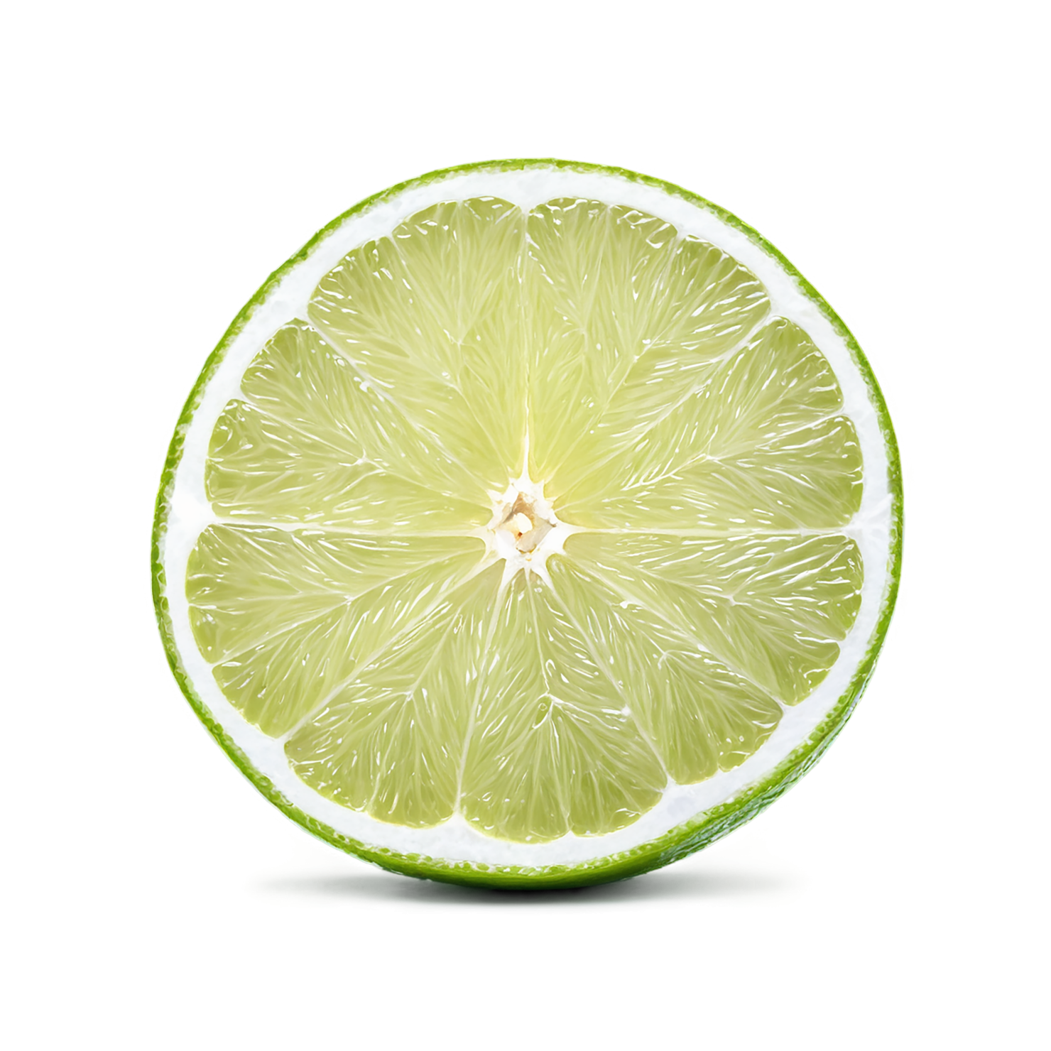 Lime fruit isolated on transparent background #1023